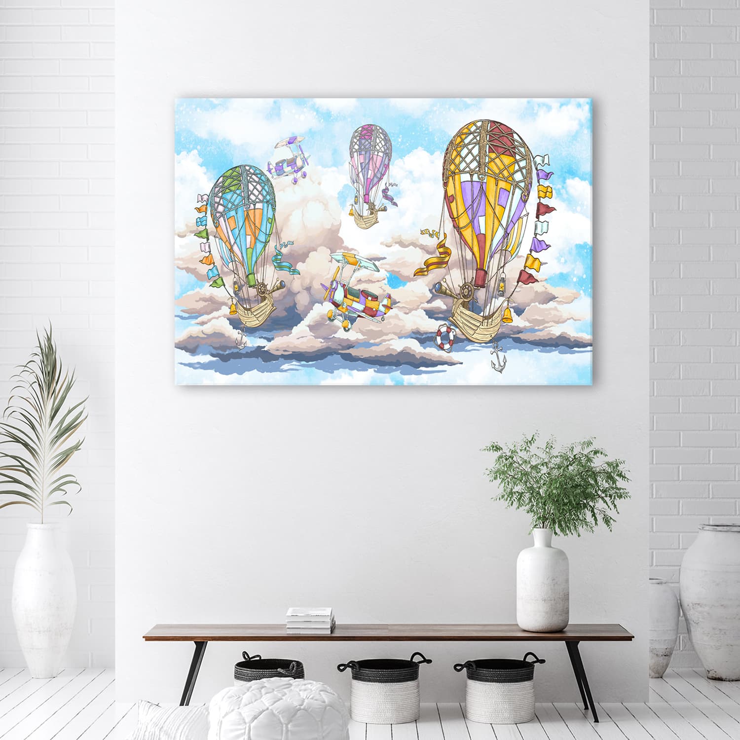 

Obraz Deco Panel, Kolorowe balony powietrzne (Rozmiar 60x40)