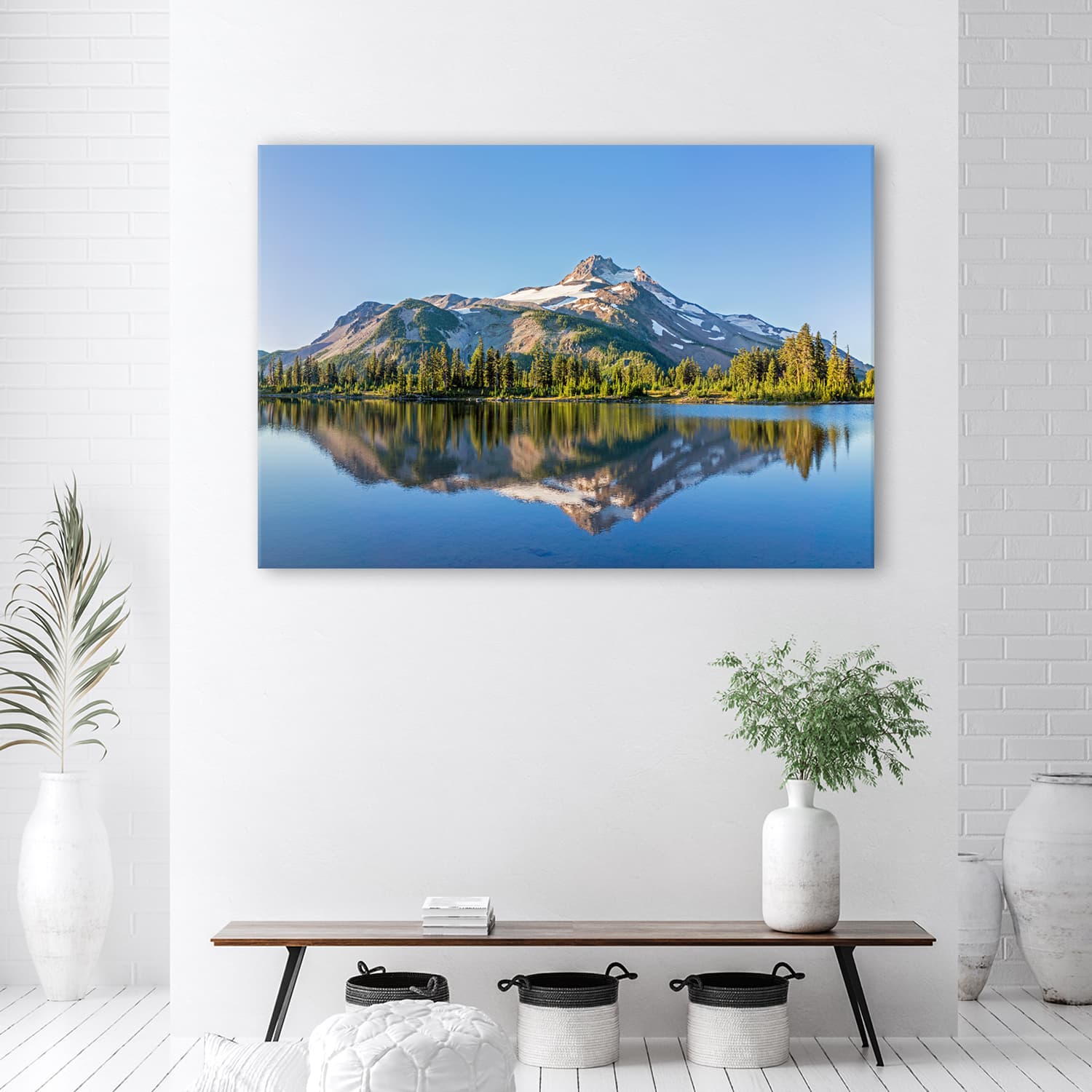 

Obraz Deco Panel, Las Góry Jezioro krajobraz (Rozmiar 100x70)