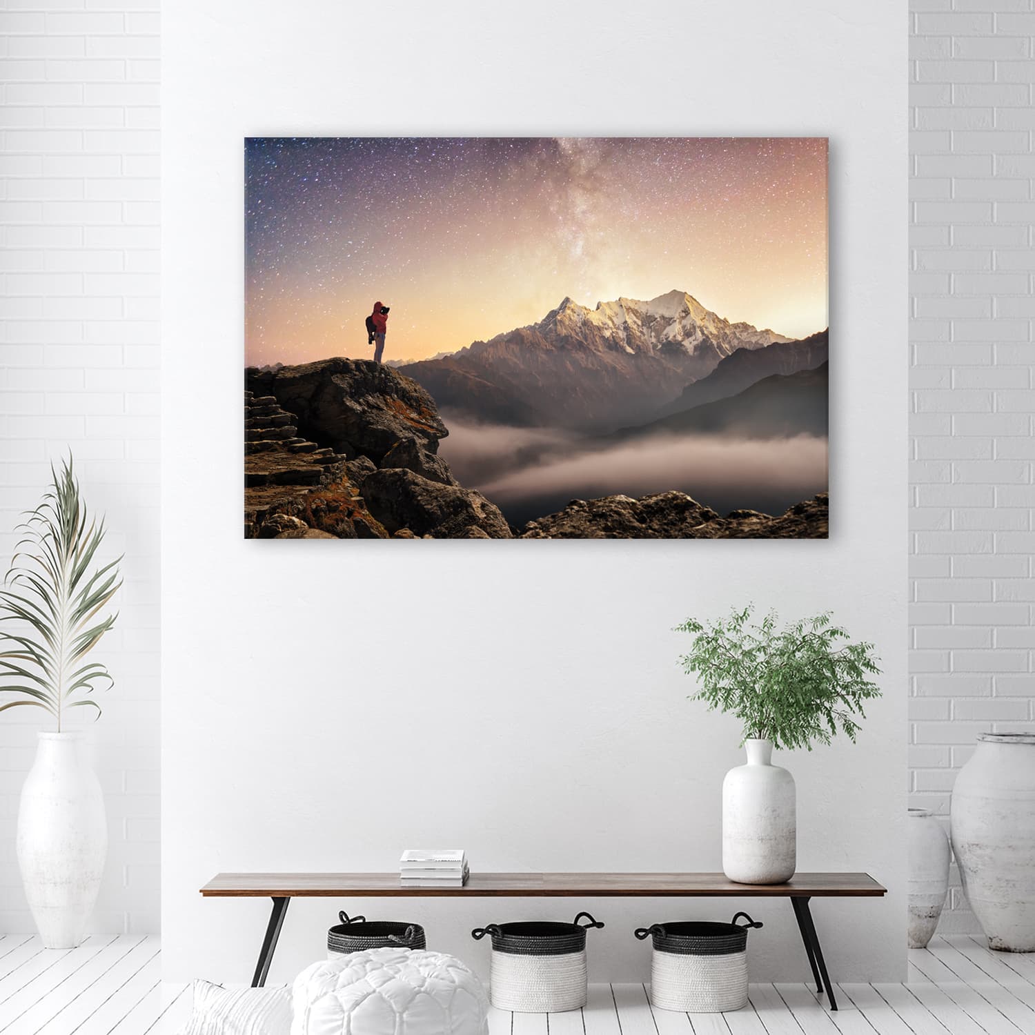 

Obraz Deco Panel, Wspinaczka górska Gwiazdy Niebo (Rozmiar 60x40)