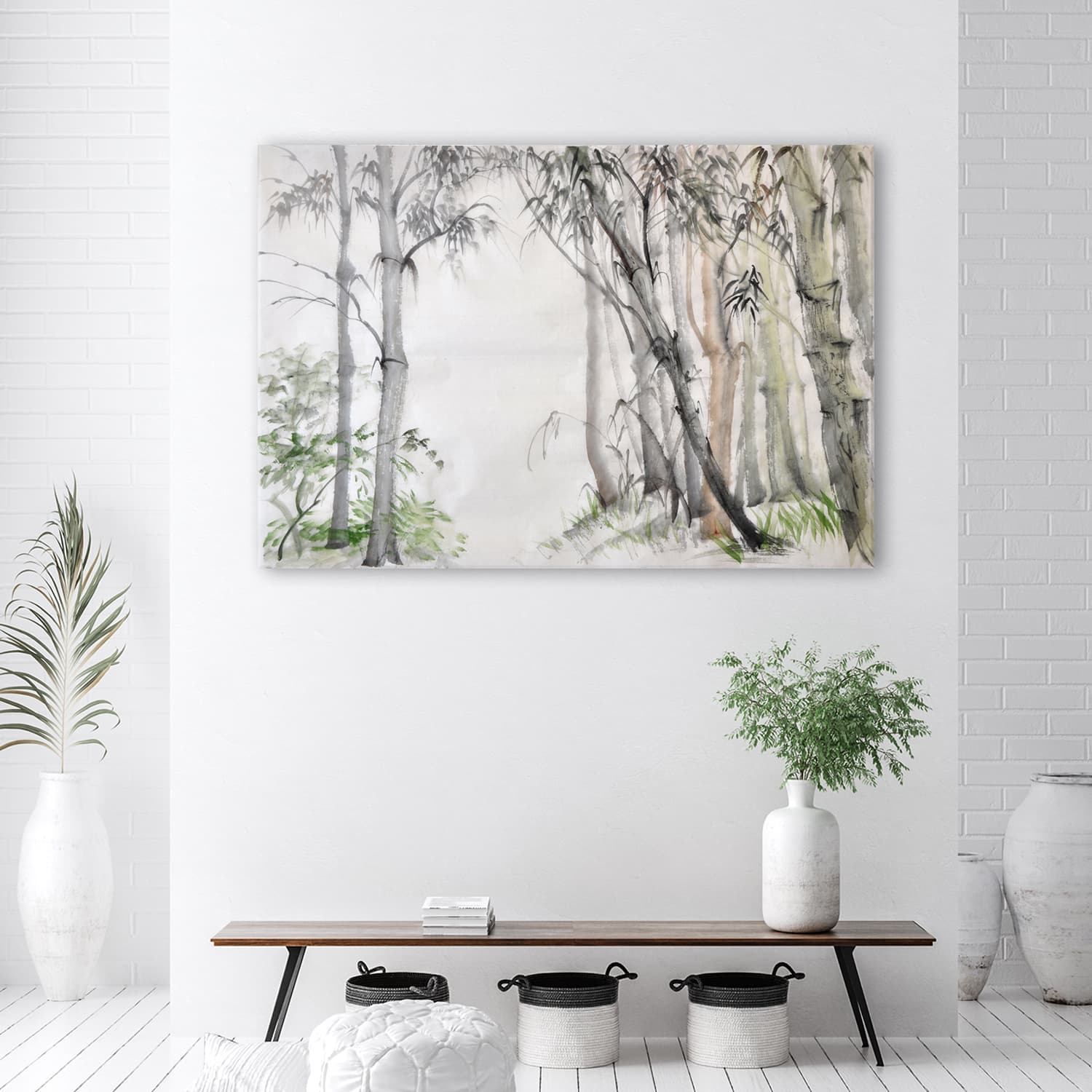 

Obraz Deco Panel, Las szarych drzew malowany (Rozmiar 90x60)