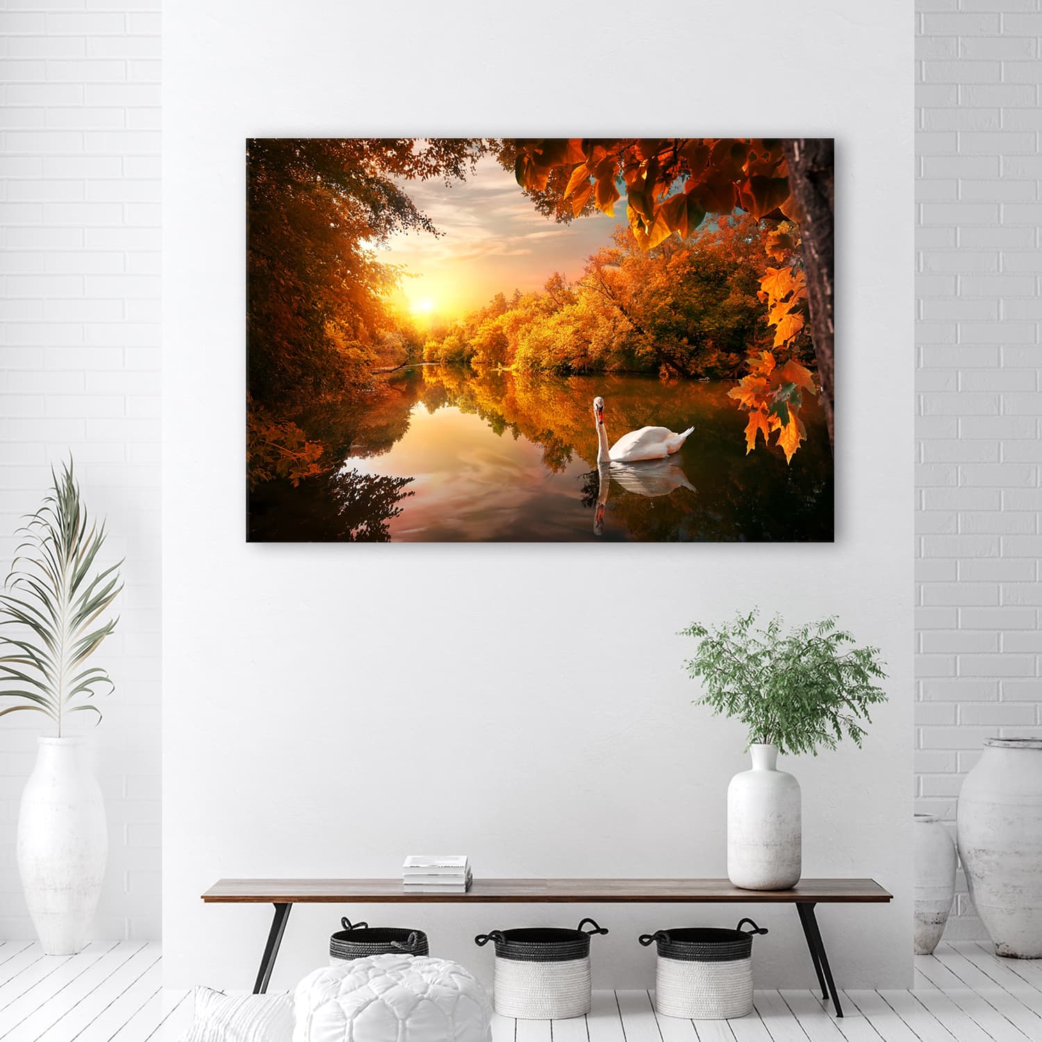 

Obraz Deco Panel, Łabędź na stawie jesień (Rozmiar 120x80)