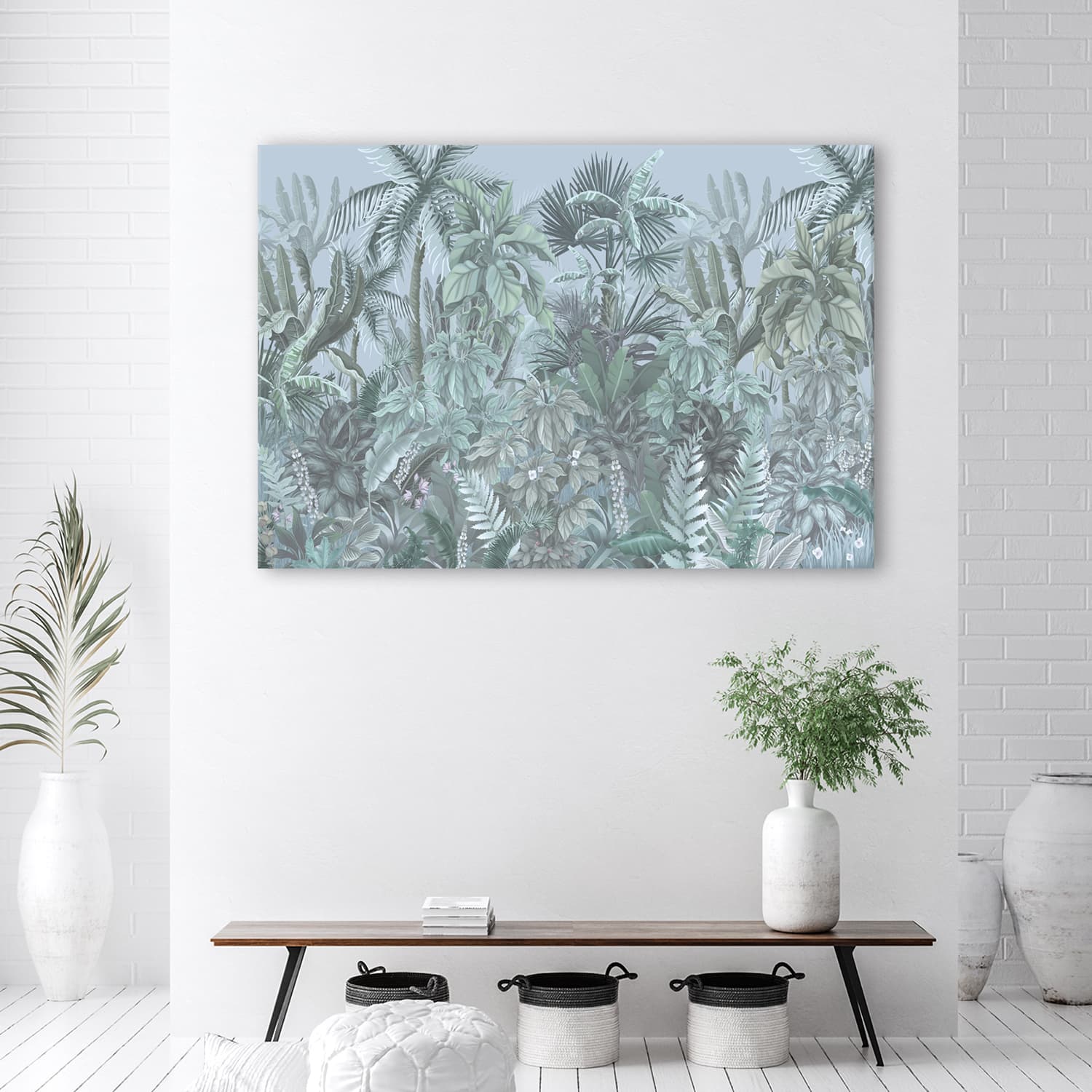 

Obraz Deco Panel, Tropikalne liście i drzewa (Rozmiar 60x40)
