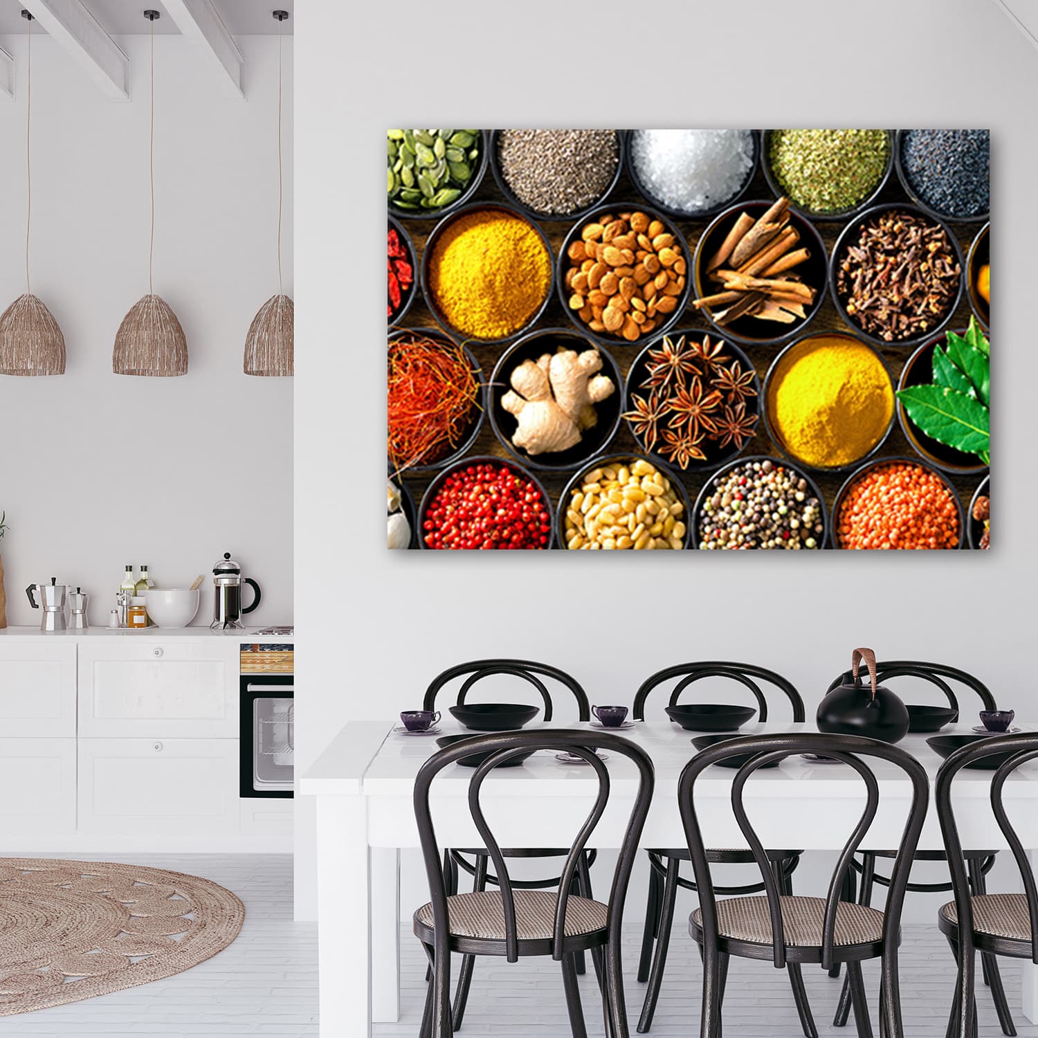 

Obraz Deco Panel, Zioła przyprawy do kuchni (Rozmiar 90x60)