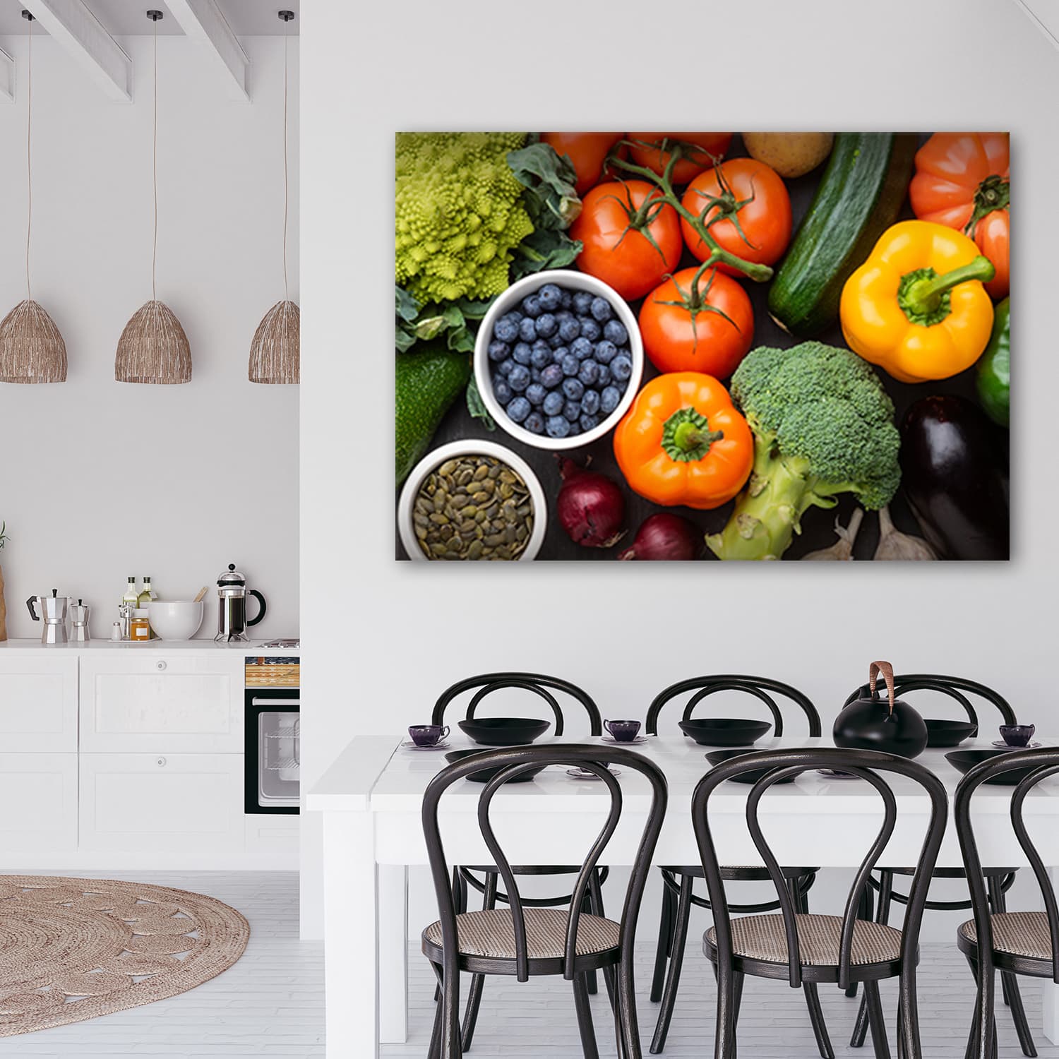 

Obraz Deco Panel, Świeże warzywa i owoce (Rozmiar 120x80)