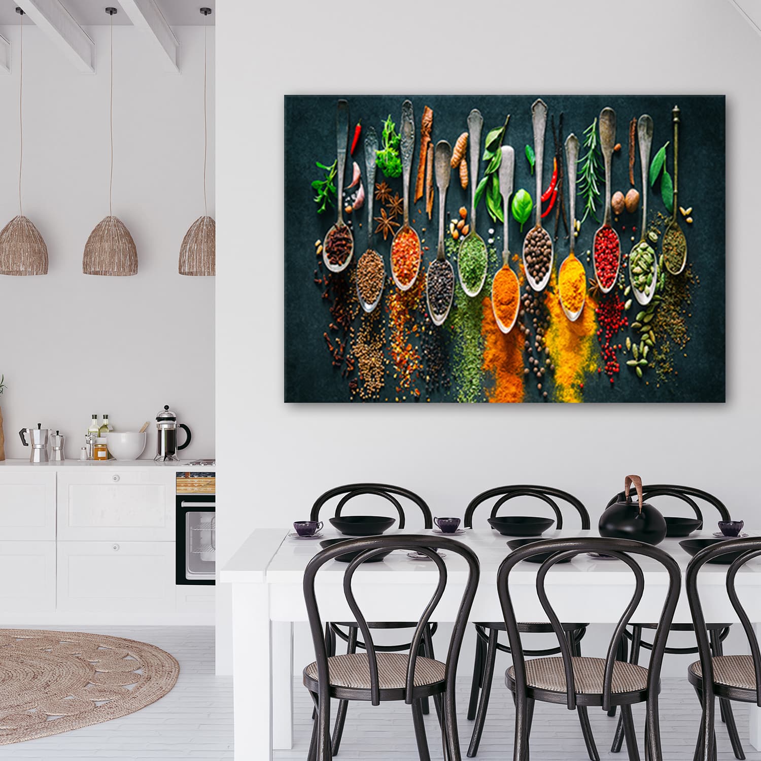 

Obraz Deco Panel, Zioła przyprawy do kuchni (Rozmiar 60x40)