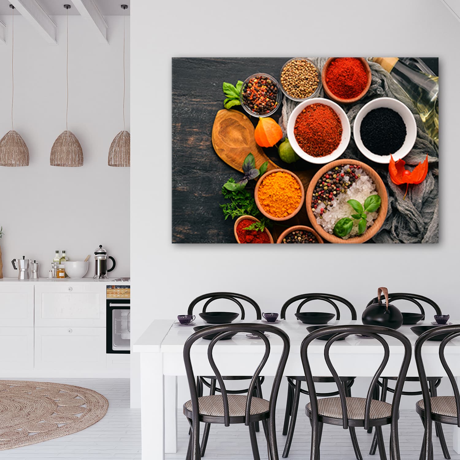

Obraz Deco Panel, Świeże przyprawy w kuchni (Rozmiar 90x60)