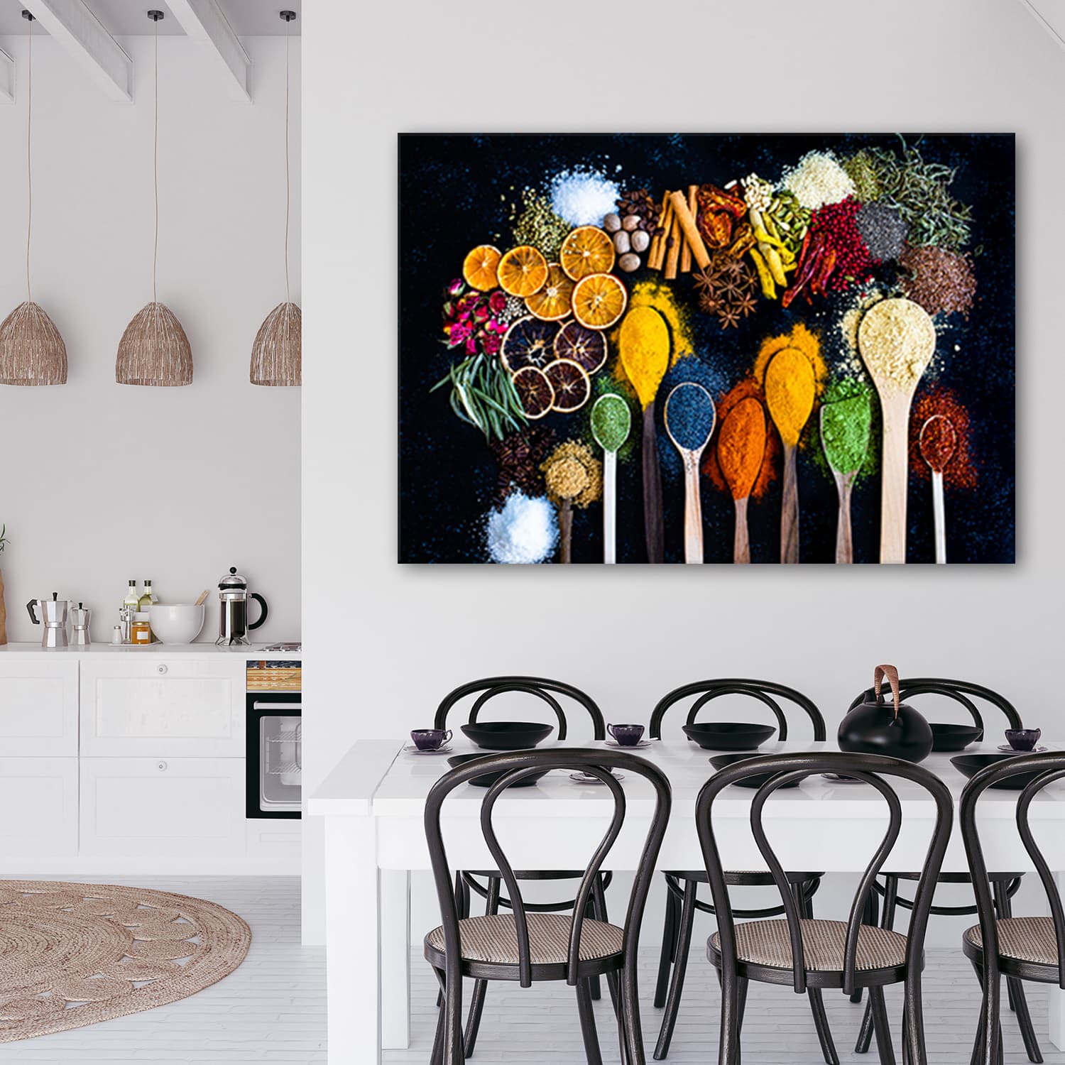 

Obraz Deco Panel, Zioła przyprawy do kuchni (Rozmiar 60x40)