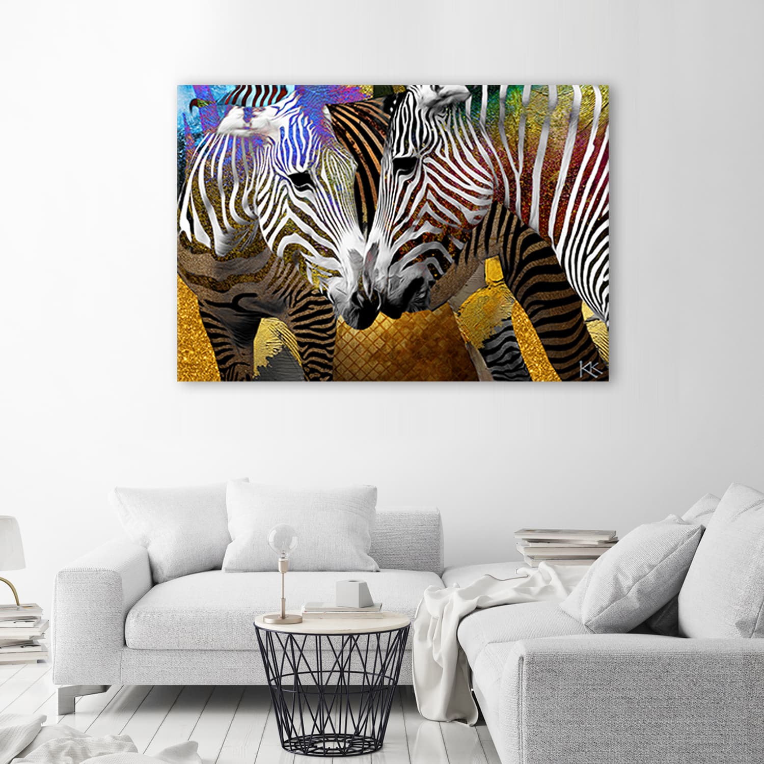 

Obraz Deco Panel, Abstrakcyjne zebry zwierzęta (Rozmiar 90x60)