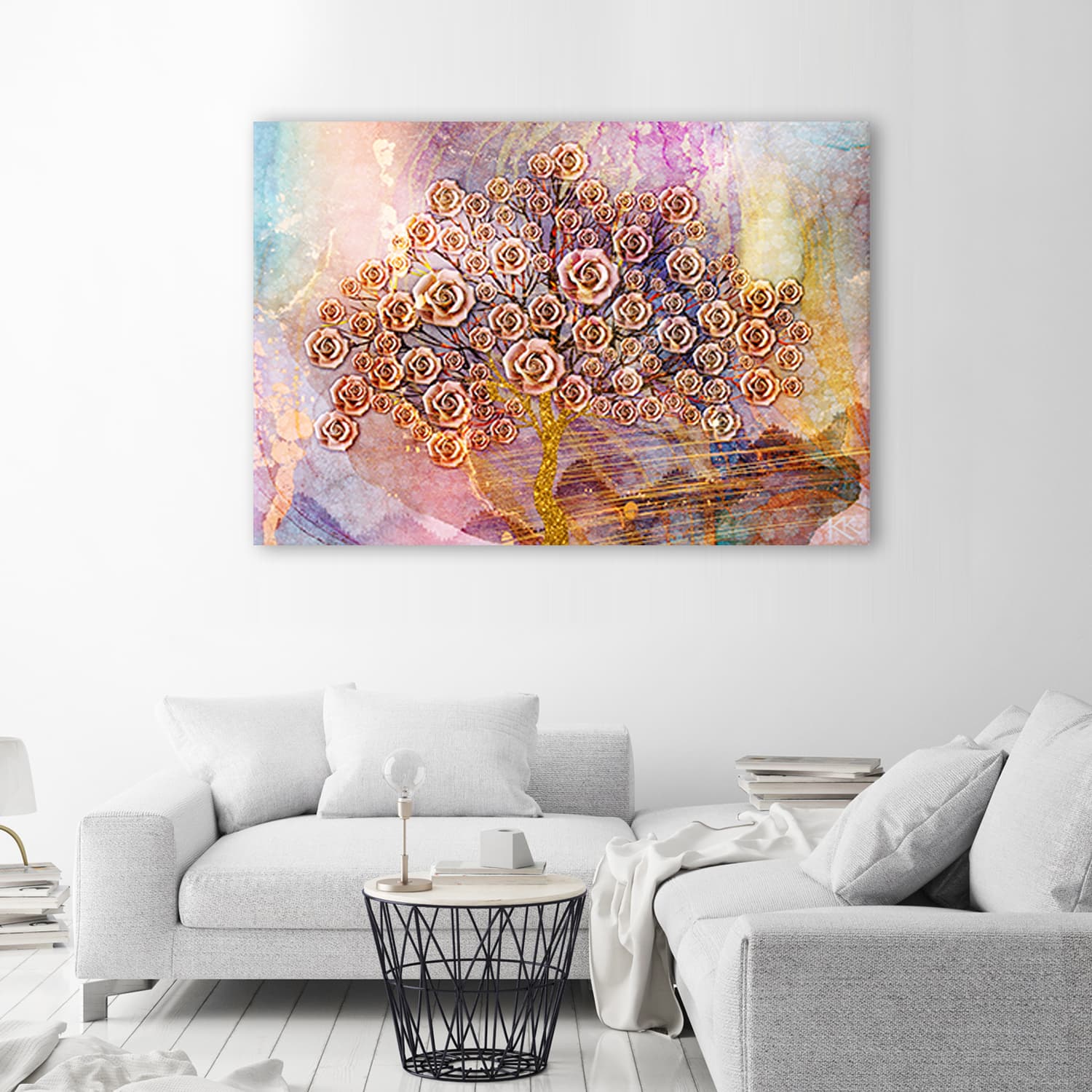 

Obraz Deco Panel, Kwiaty drzewo życia (Rozmiar 120x80)