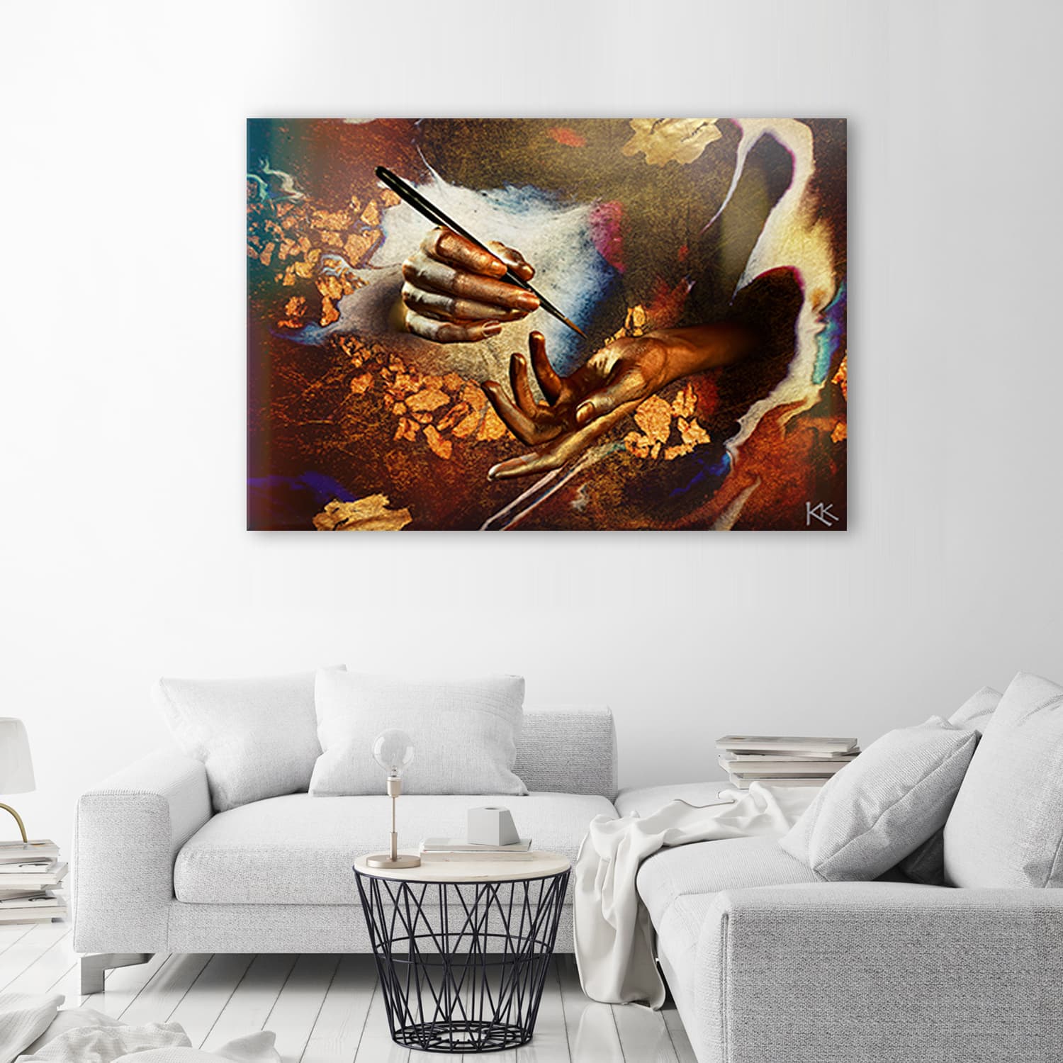

Obraz Deco Panel, Ręce ze złota (Rozmiar 90x60)