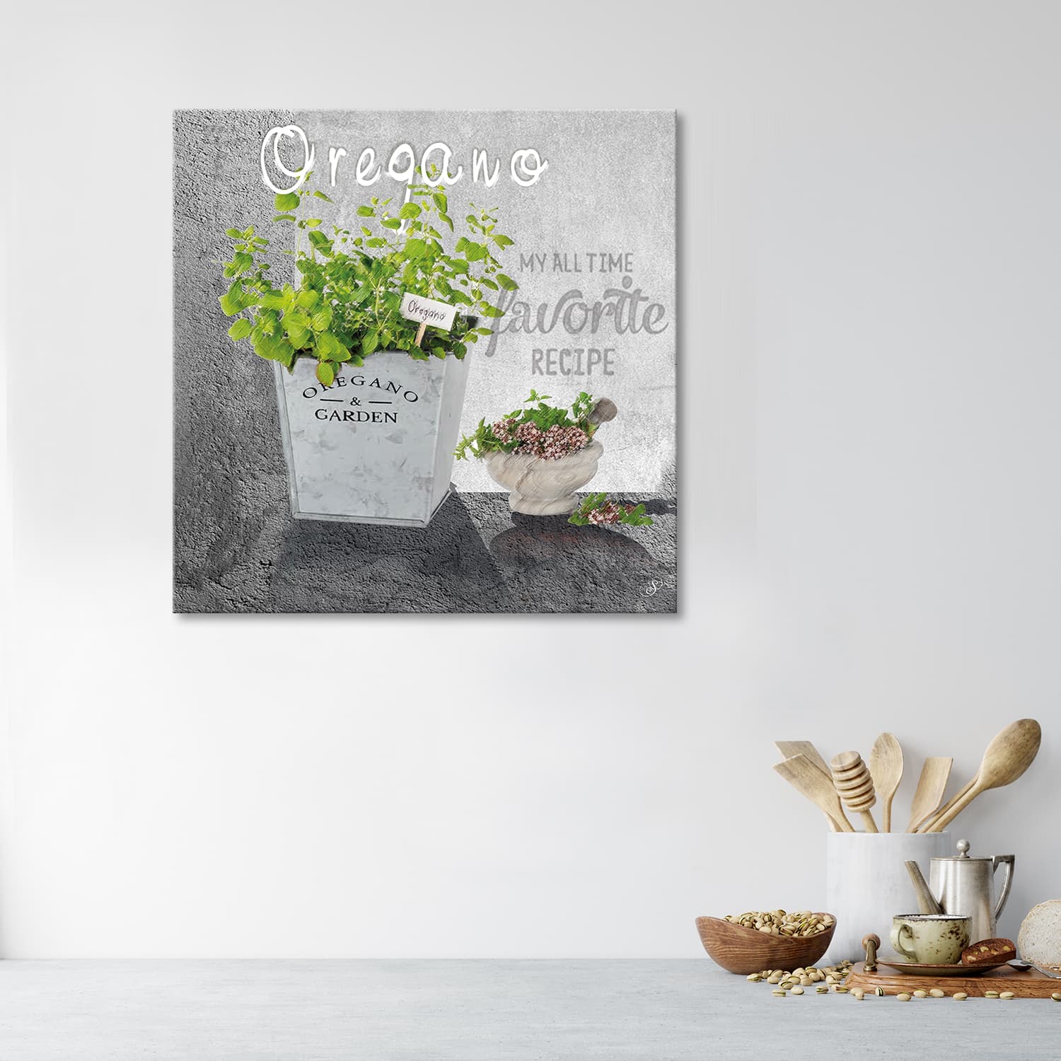 

Obraz Deco Panel, Oregano przyprawy kuchenne (Rozmiar 30x30)