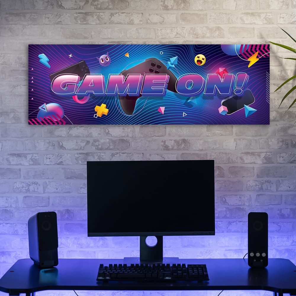 

Obraz Deco Panel, dla gracza abstrakcja (Rozmiar 120x40)