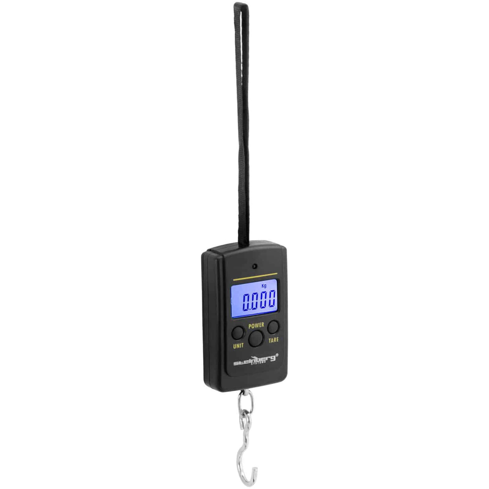 

Waga hakowa wisząca bagażowa wędkarska z paskiem do 40 kg / 10 g