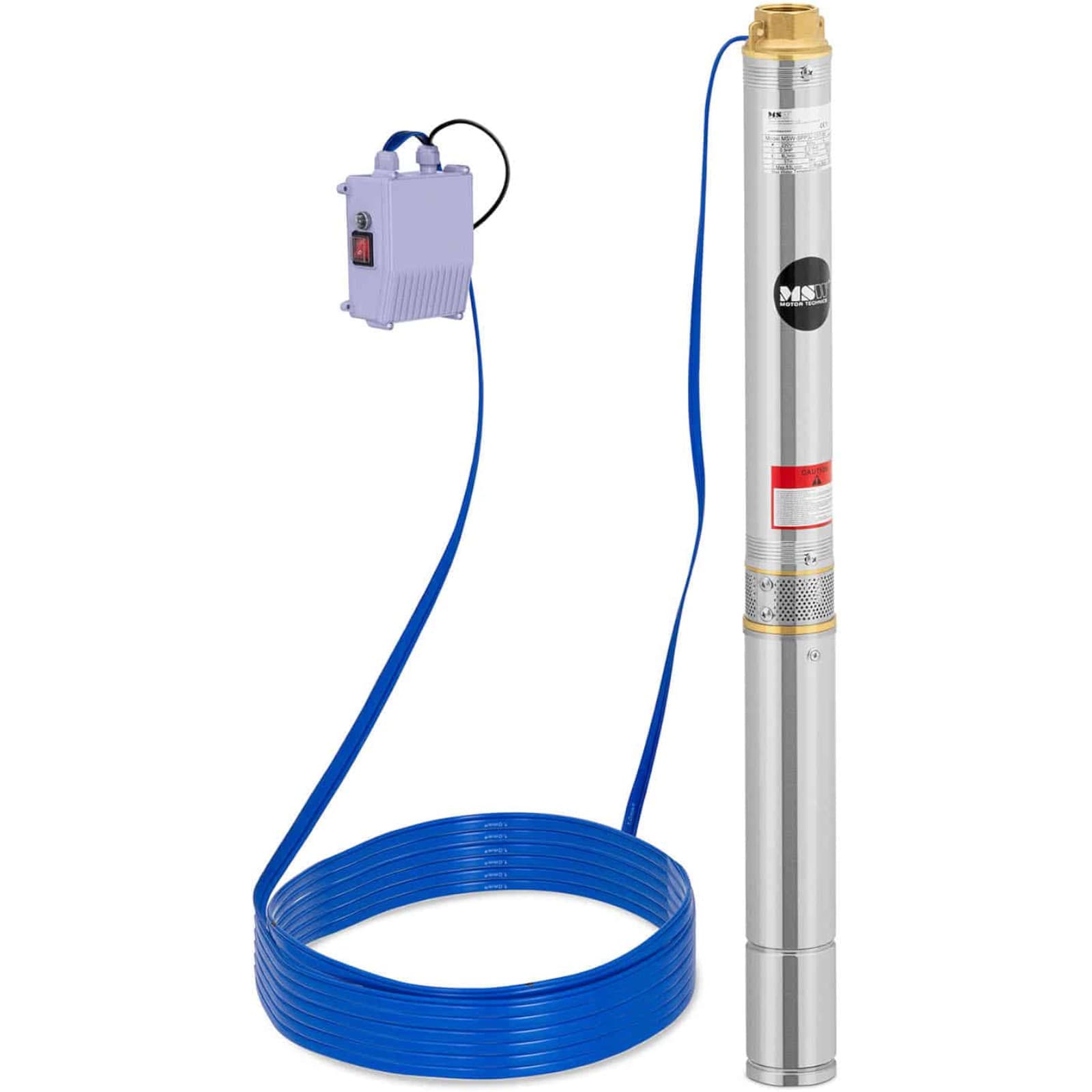 

Pompa głębinowa do studni głębinowej STAL 500 W 3800 l/h do 39 m