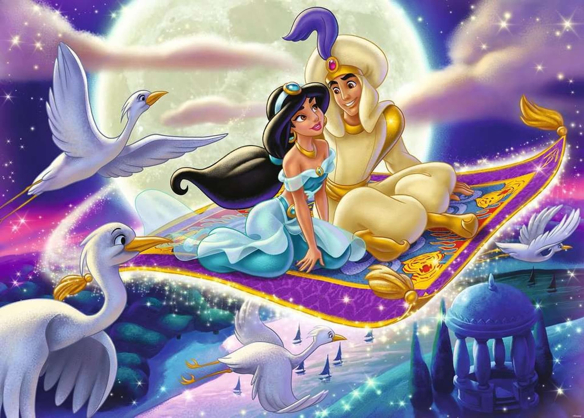 

Puzzle 1000 elementów Walt Disney Aladyn