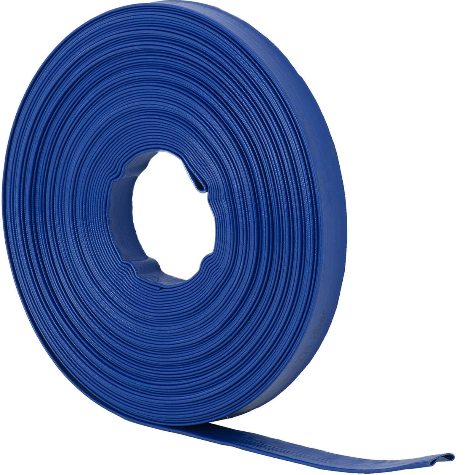 

Wąż płaski do pompy wody ogrodu wzmocniony 1 1/2'' 38 mm 7-21 bar 50 m