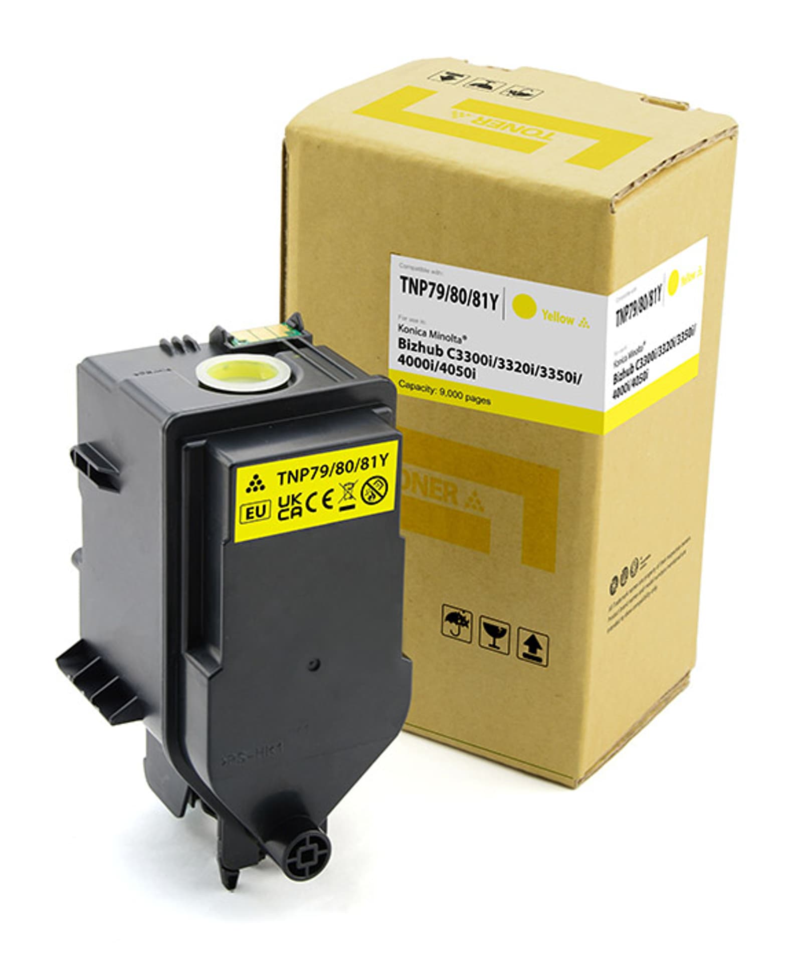 

Toner Cartridge Web Yellow Minolta C3320 zamiennik TNP80Y (AAJW252)