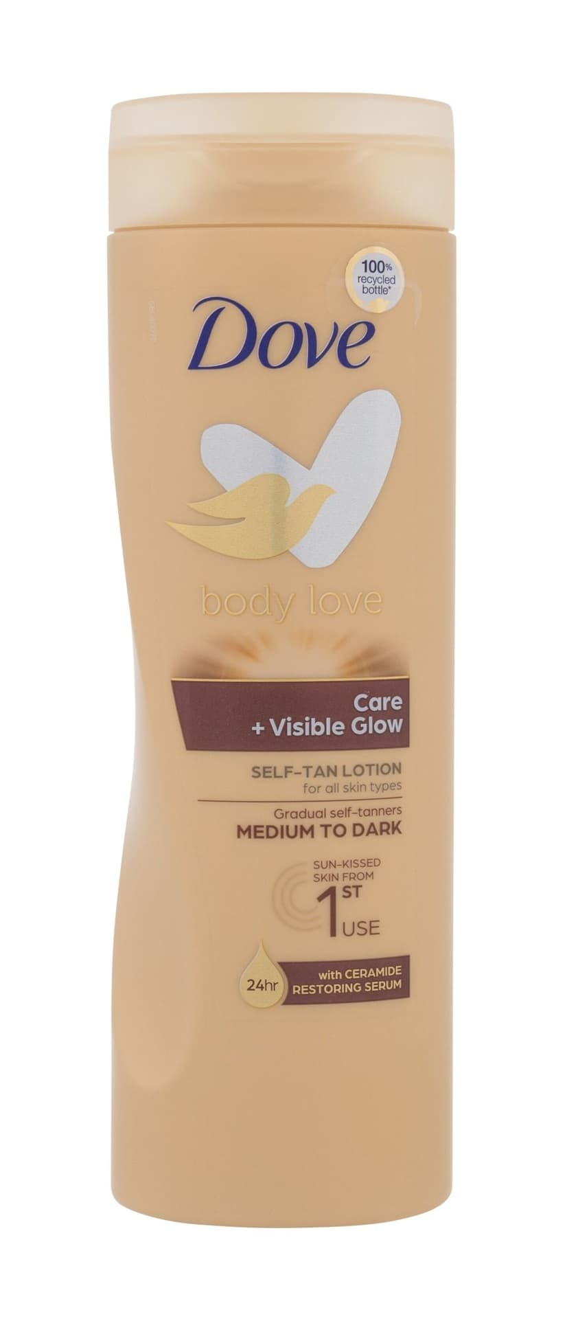 

Dove Medium To Dark Care + Visible Glow Body Love Self-Tan Lotion Samoopalacz 400ml (W)
