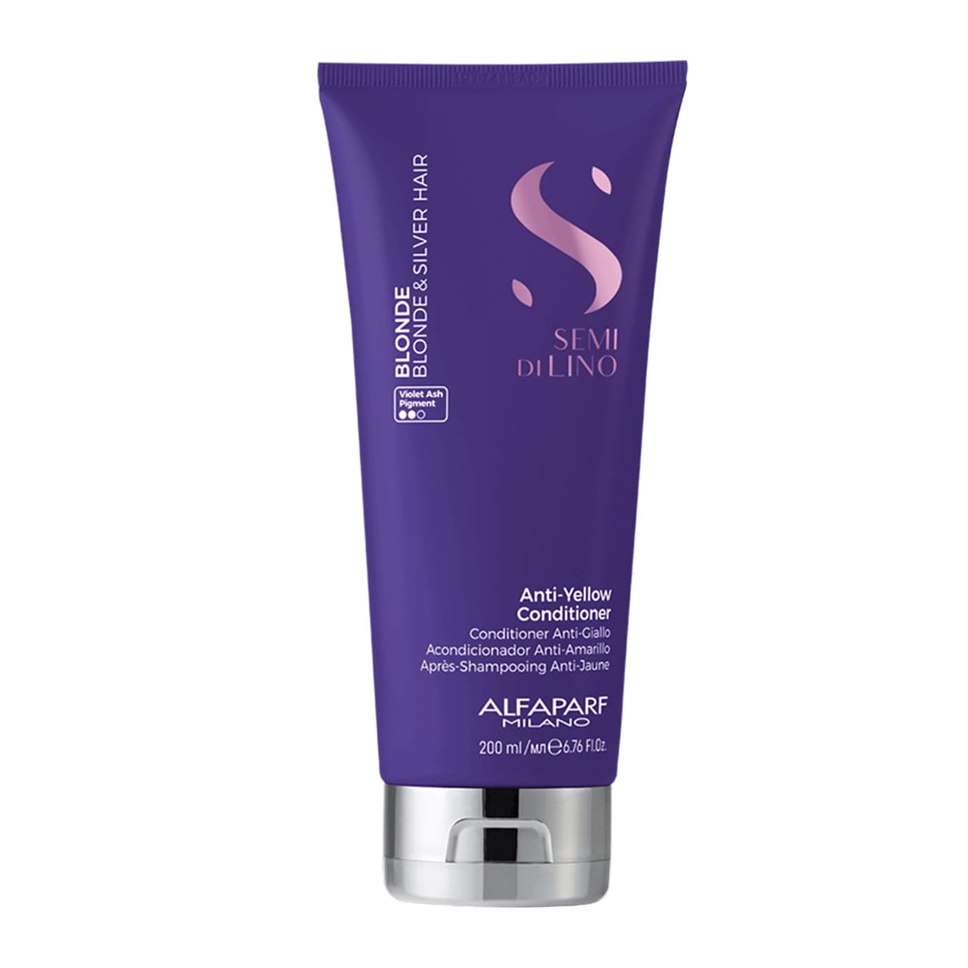 

Alfaparf Semi Di Lino Blonde Anti-Yellow Conditioner odżywka do włosów blond i rozjaśnianych 200ml