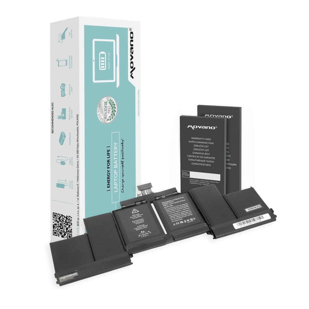

Bateria Movano do Apple MacBook Pro A1398 15" - A1618 (2015 r.)