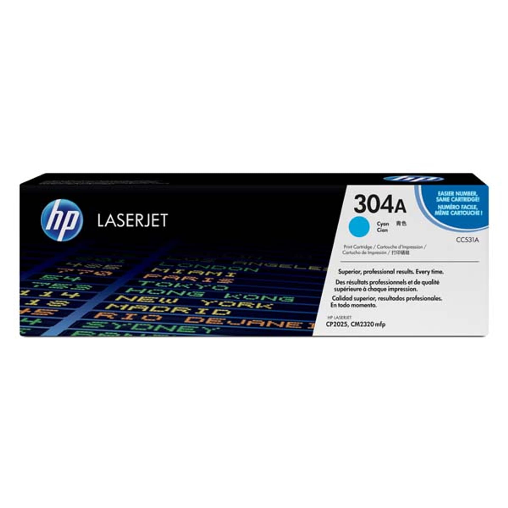 

Toner HP 304A (CC531A) niebieski 2800str CM2320/CP2020/CP2025, Cc531a) niebieski 2800str cm2320/cp2020/cp202