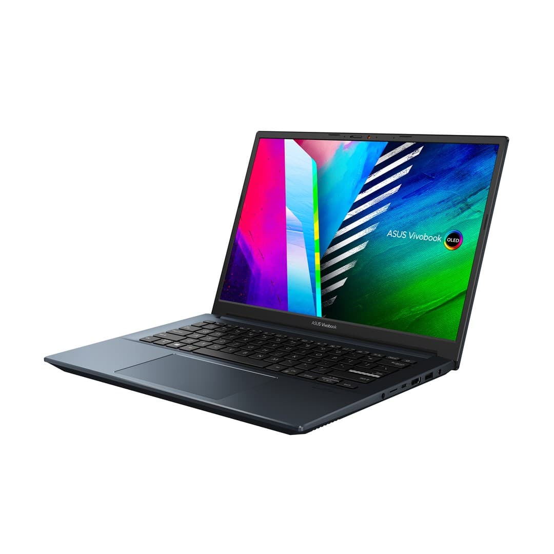 

ASUS VivobookPro 14 OLED K6400 i7-12700H 14.0" OLED 600nits 90Hz 16GB LPDDR5 SSD1TB Intel Iris Xe Graphics WLAN+BT Cam 63Whr Win11 Quiet Blue