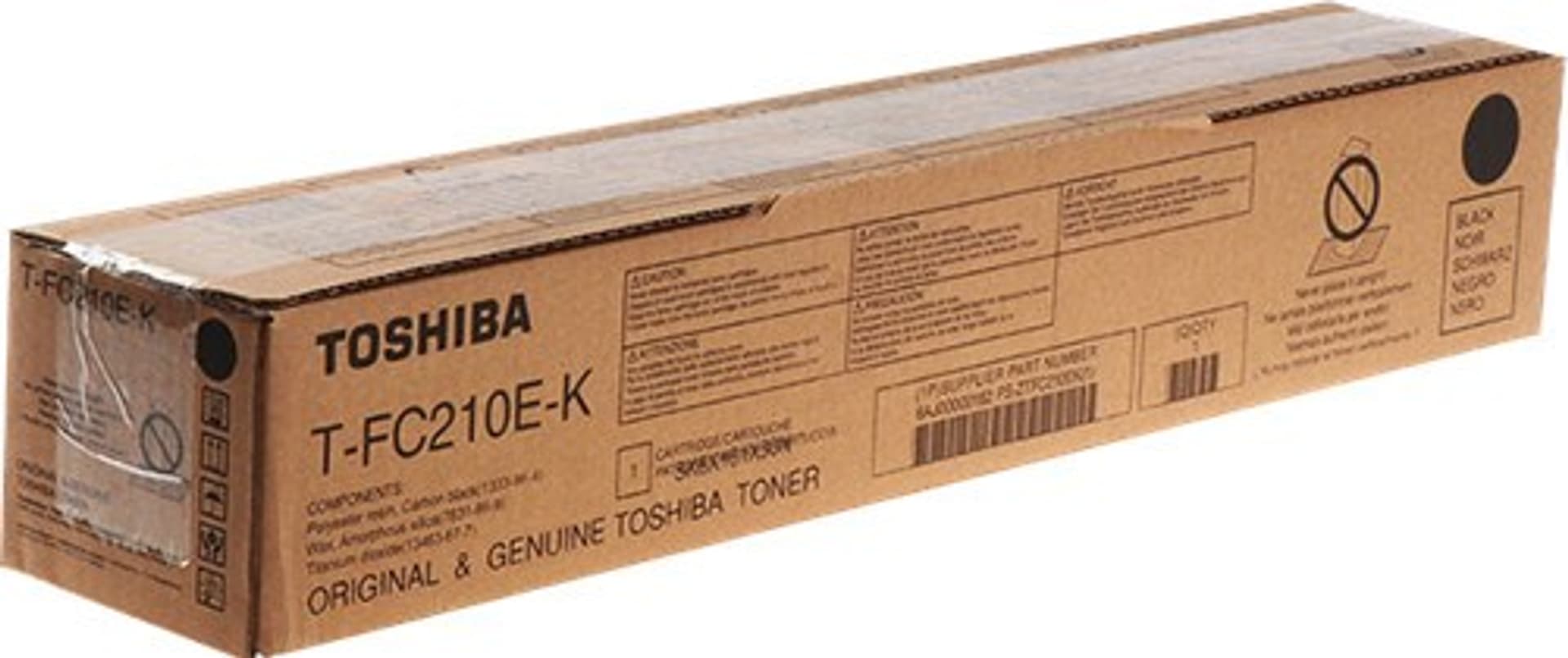 

Toshiba Toner T-FC210EK 6AJ00000162 6AJ00000269 T-FC210 Czarny