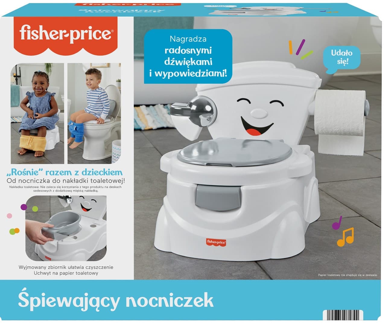 

Fisher Price Śpiewający nocniczek HJC39 (polska wersja)