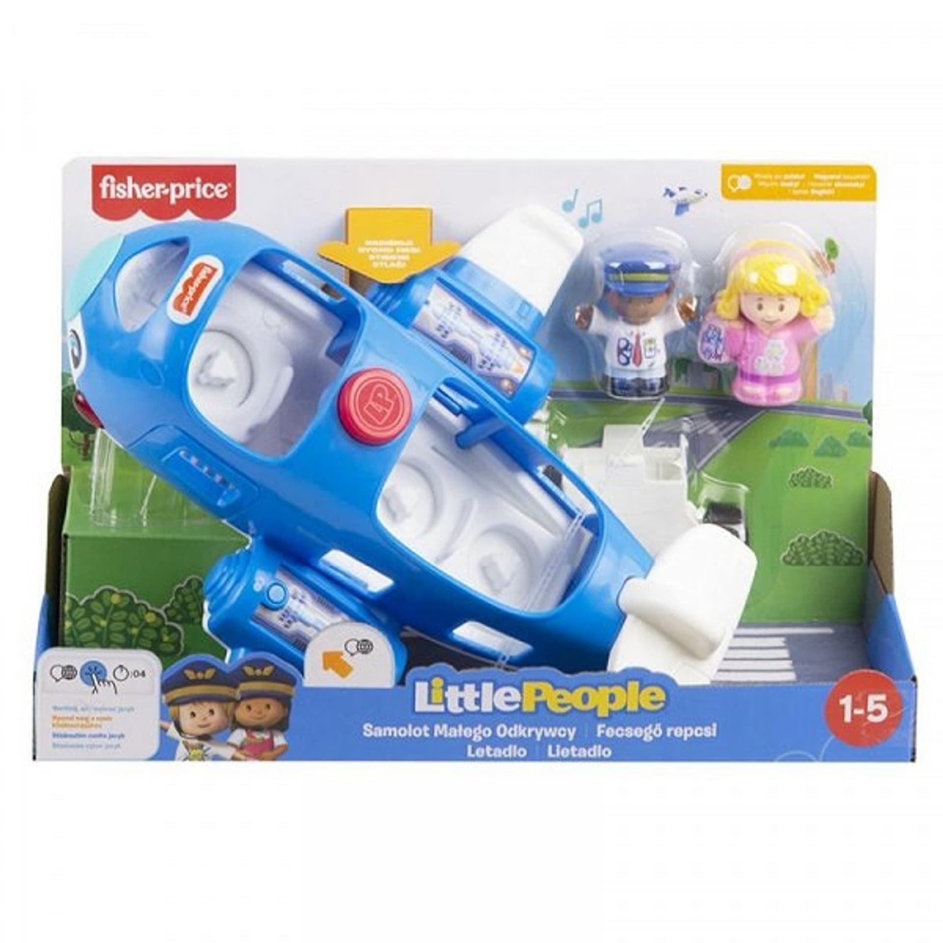 

Fisher Price LP Samolot Małego Odkrywcy GXR92
