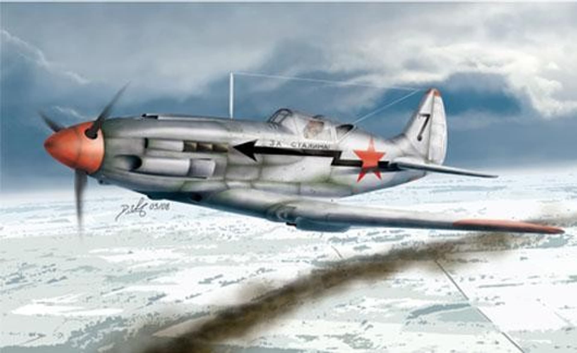

TRUMPETER Soviet MiG-3 L ate Version