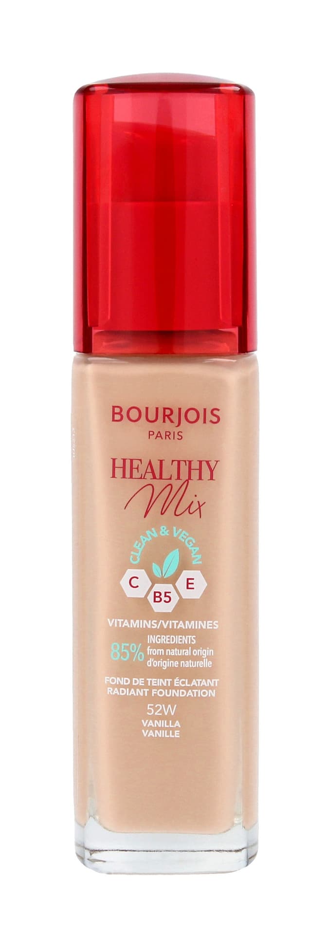 

Bourjois Podkład do twarzy Healthy Mix Clean&Vegan - nr 52W Vanilla 30ml
