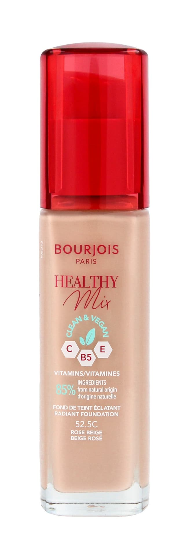 

Bourjois Podkład do twarzy Healthy Mix Clean&Vegan - nr 52.5C Rose Beige 30ml