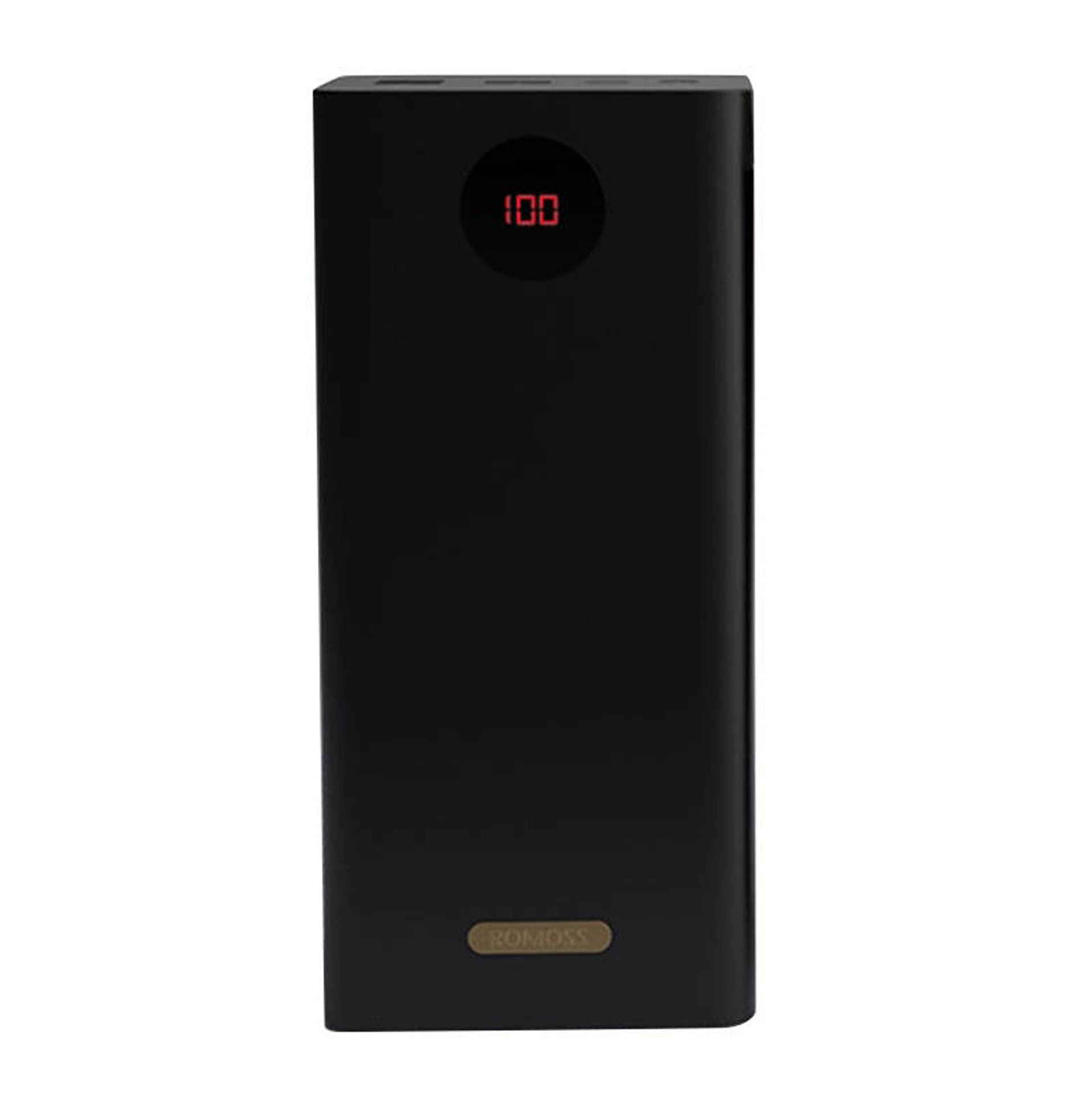 

Powerbank Romoss PEA60 60000mAh, QC + PD, 22.5W (czarny)