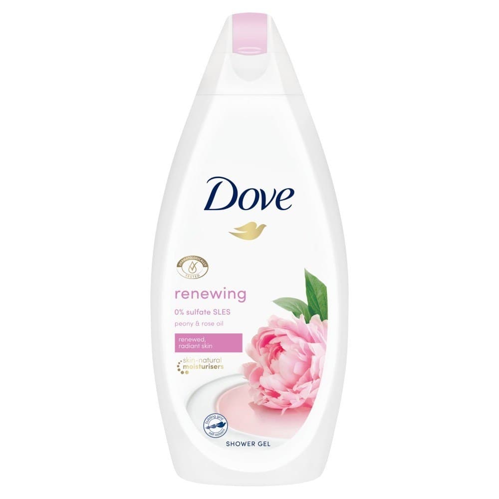 

Dove Renewing Żel pod prysznic kremowy Peony & Rose Oil 500ml