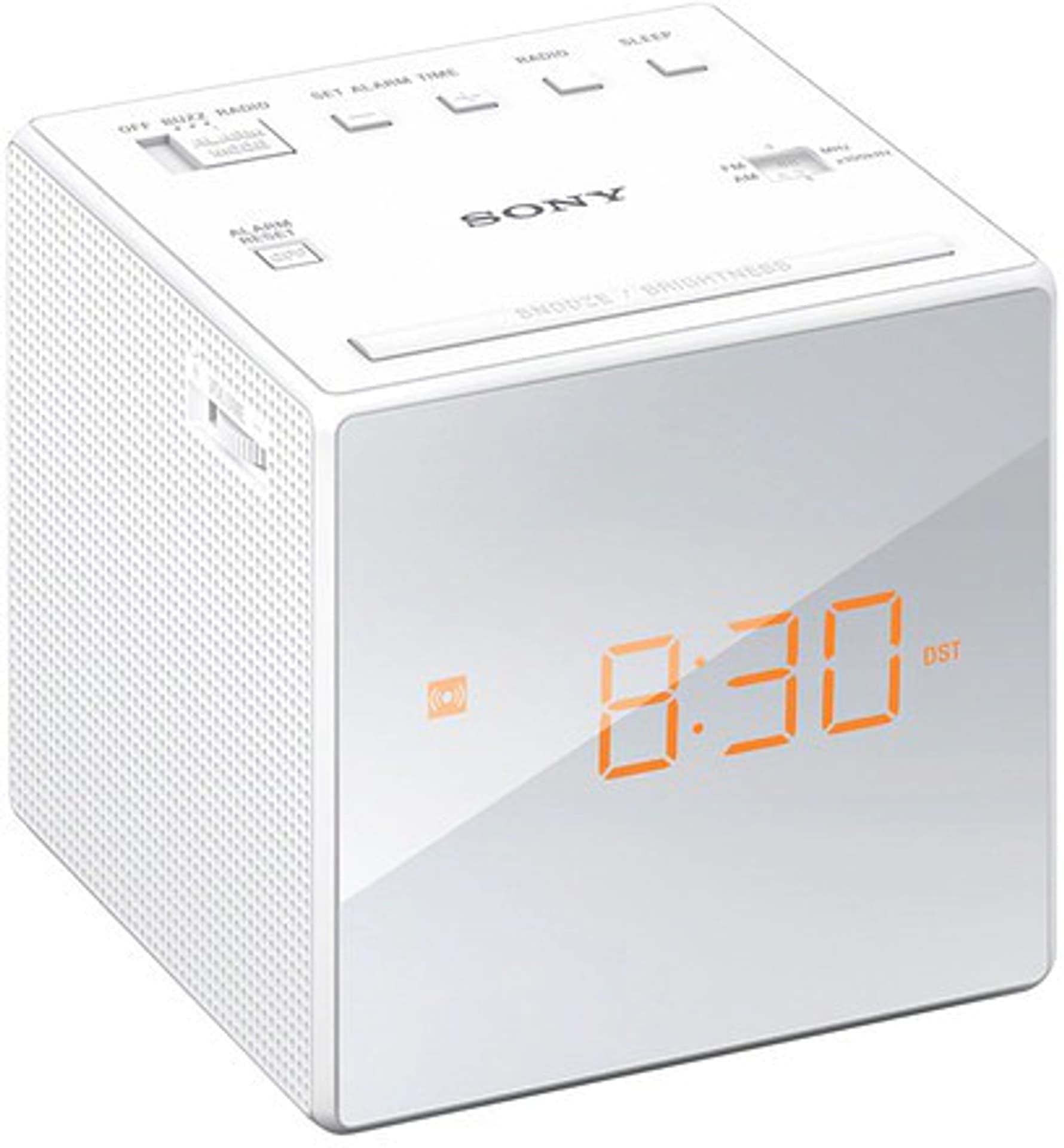 

Radiobudzik ICF-C1, white