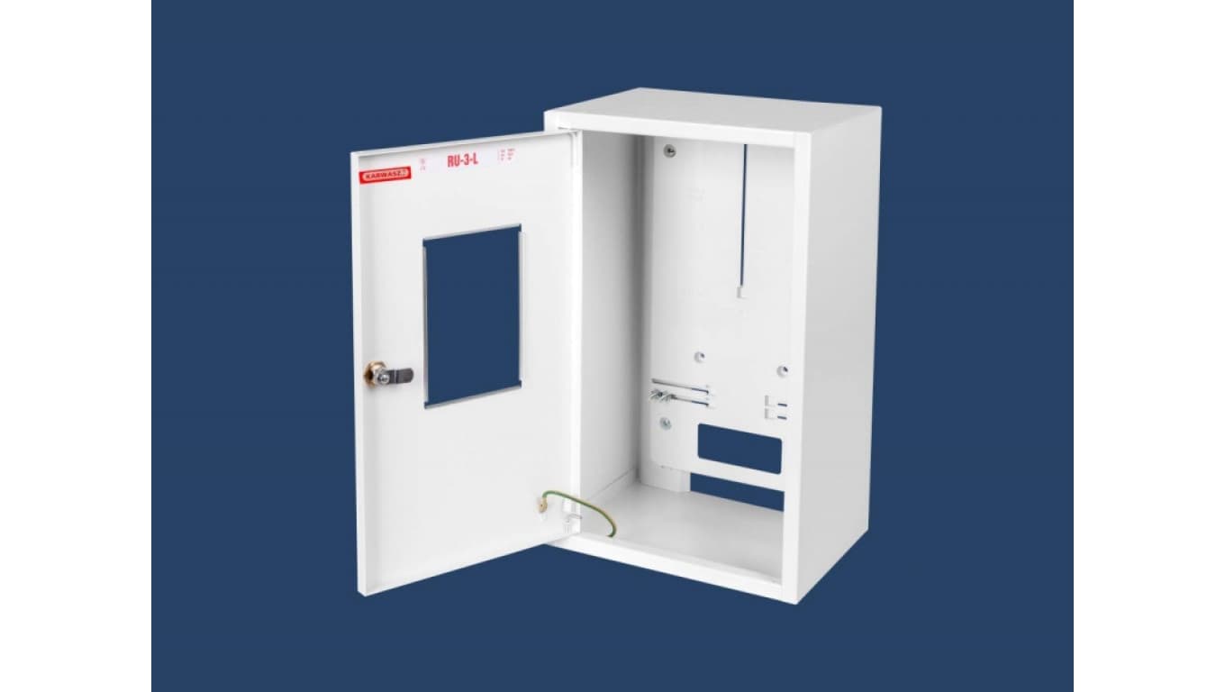 

Szafka licznikowa natynkowa/podtynkowa (uniwersalna) 3-licznikowa 3-fazowe IP30 115mm RU-3L Z O/E
