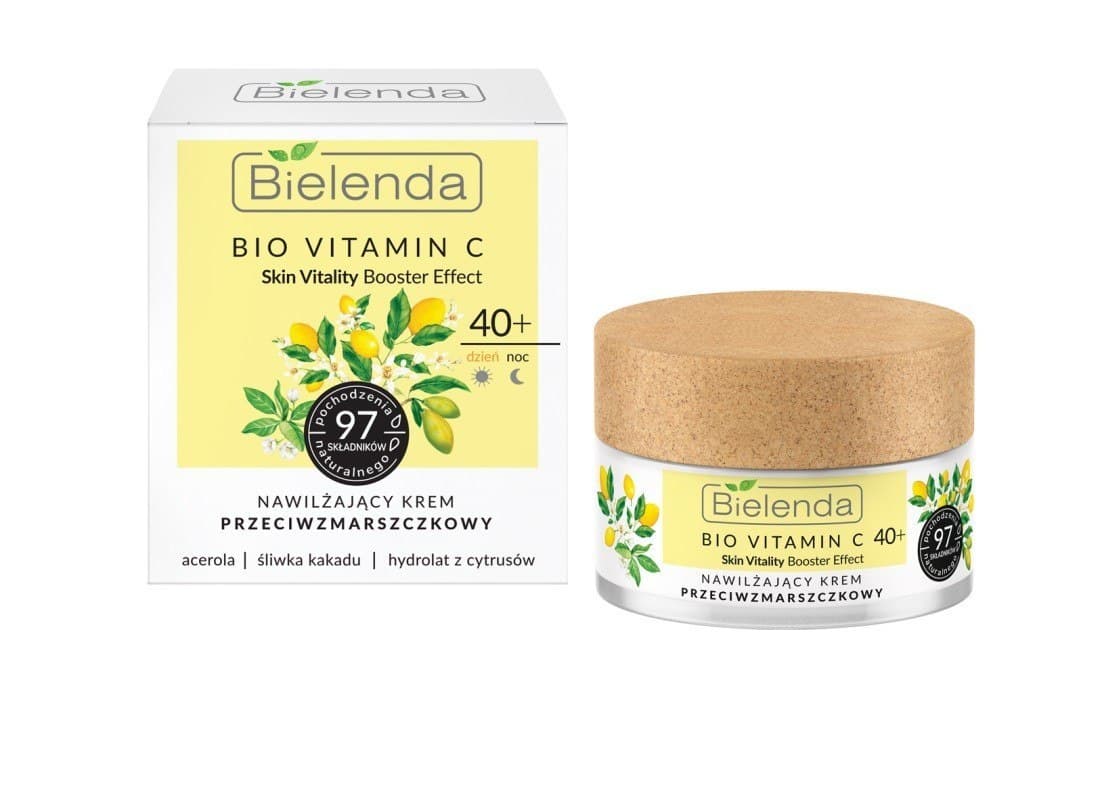 

Bielenda Bio Vitamin C 40+ Nawilżający Krem przeciwzmarszczkowy na dzień i noc 50ml
