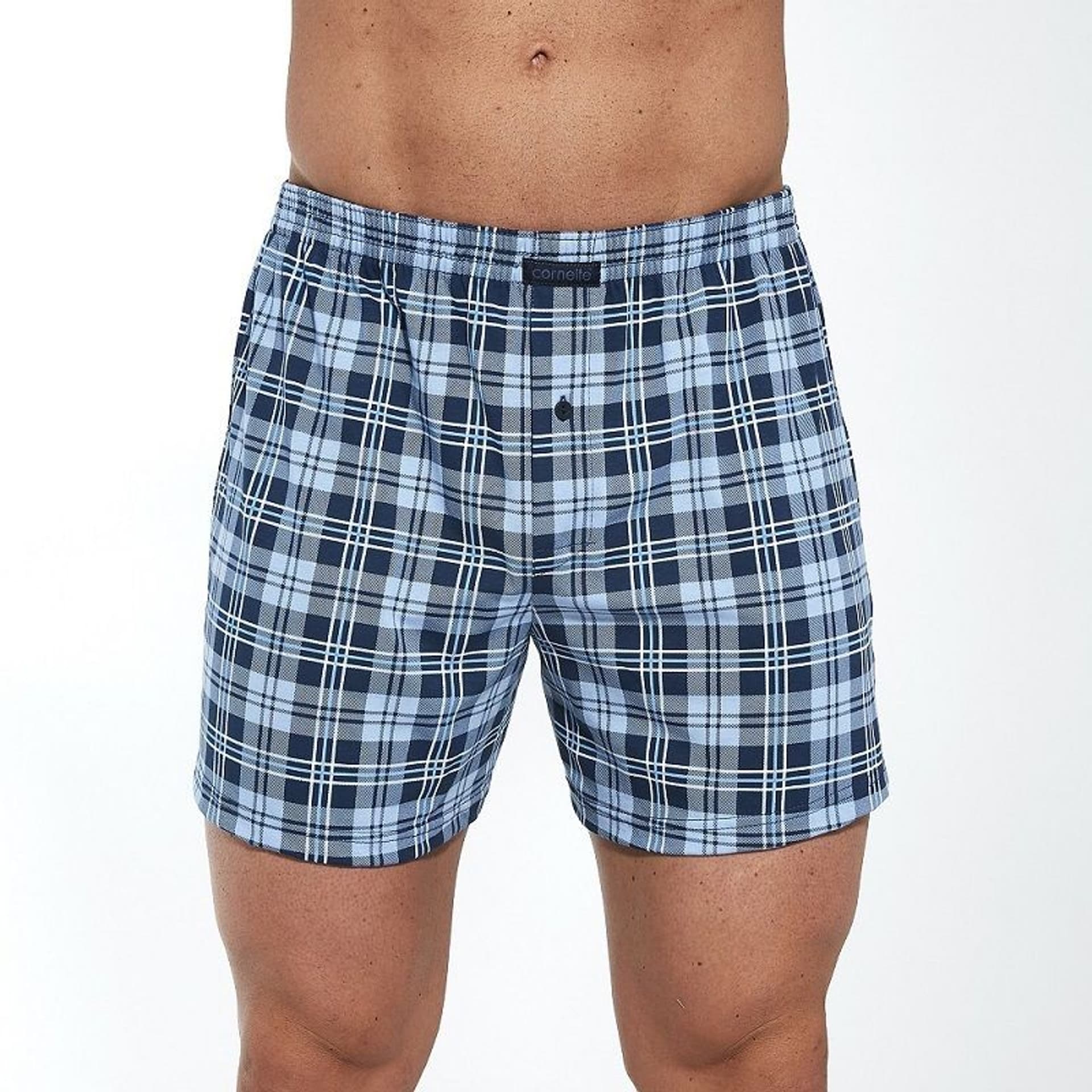 

BOKSERKI COMFORT 002/251 (kolor jeans/turkusowy, rozmiar L)