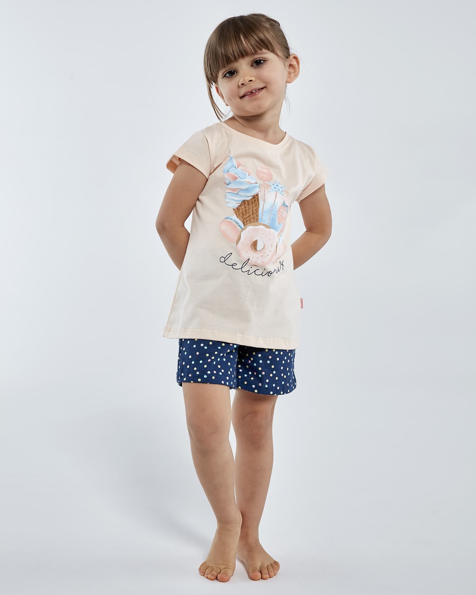 

PIŻAMA GIRL YOUNG 788/99 DELICIOUS KR (kolor brzoskwiniowy, rozmiar 146-152)