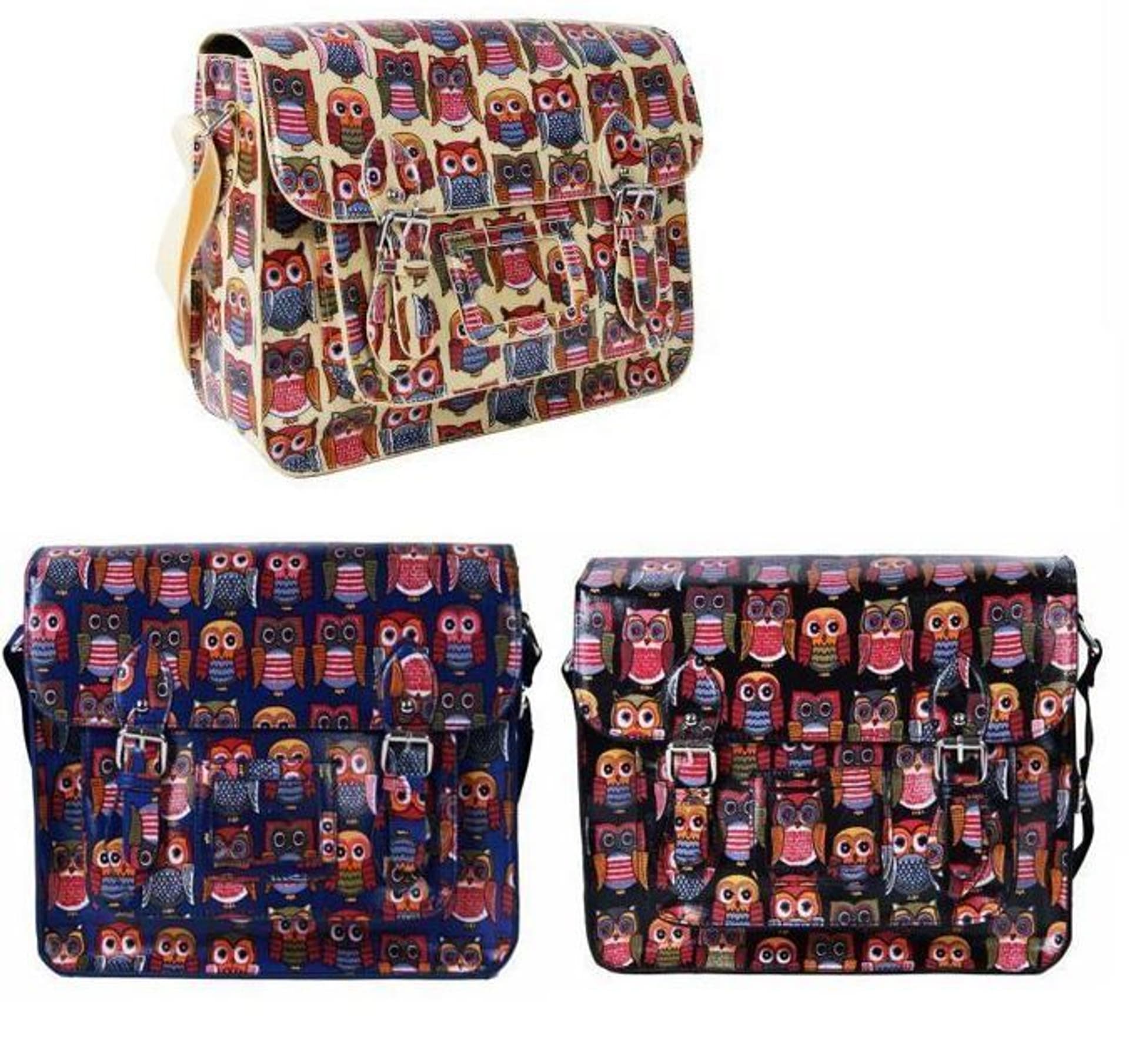 

Torebka Damska Cambridge Satchel Bag OWL Jazzi London 4212/4207
