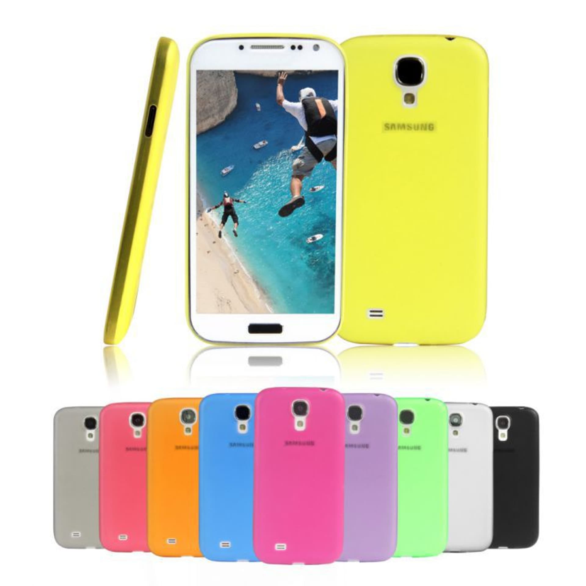 

Silikonowa obudowa Samsung Galaxy 4S i-9500 + Gratis Folia na wyświetlacz i Ściereczka.