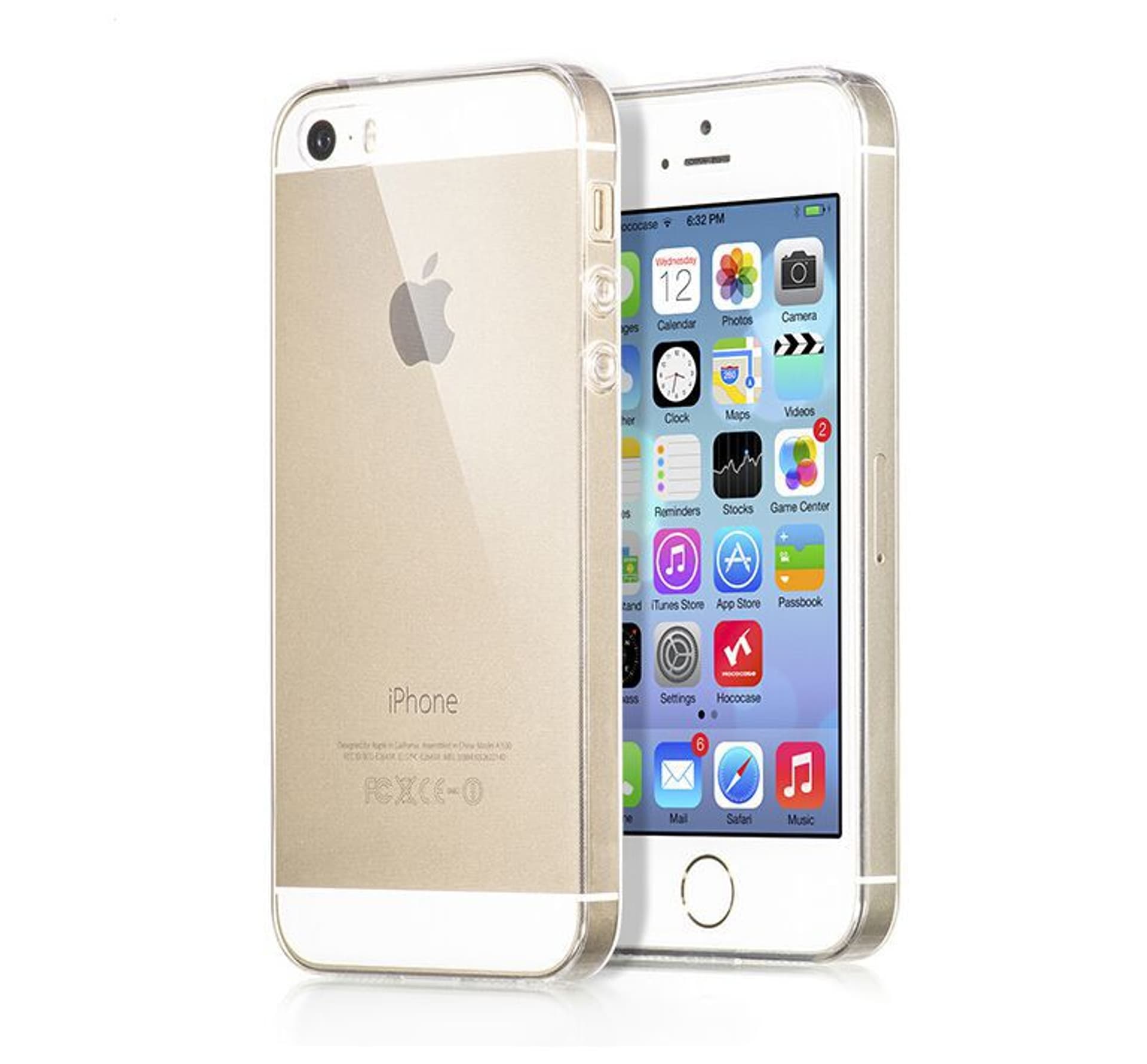 

Silikonowa obudowa Iphone 5S + Gratis Folia na wyświetlacz i Ściereczka.