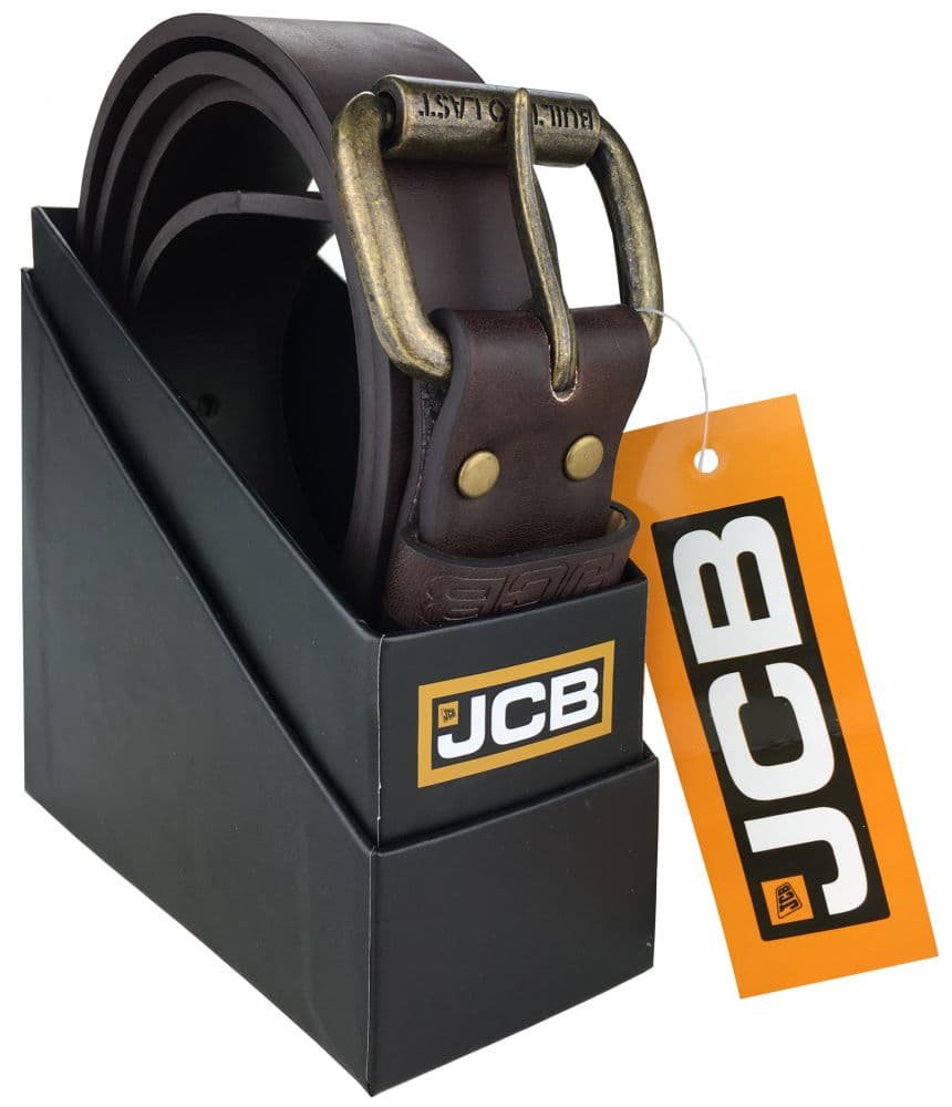 

Gruby pasek męski skórzany firmy JCB JCB4