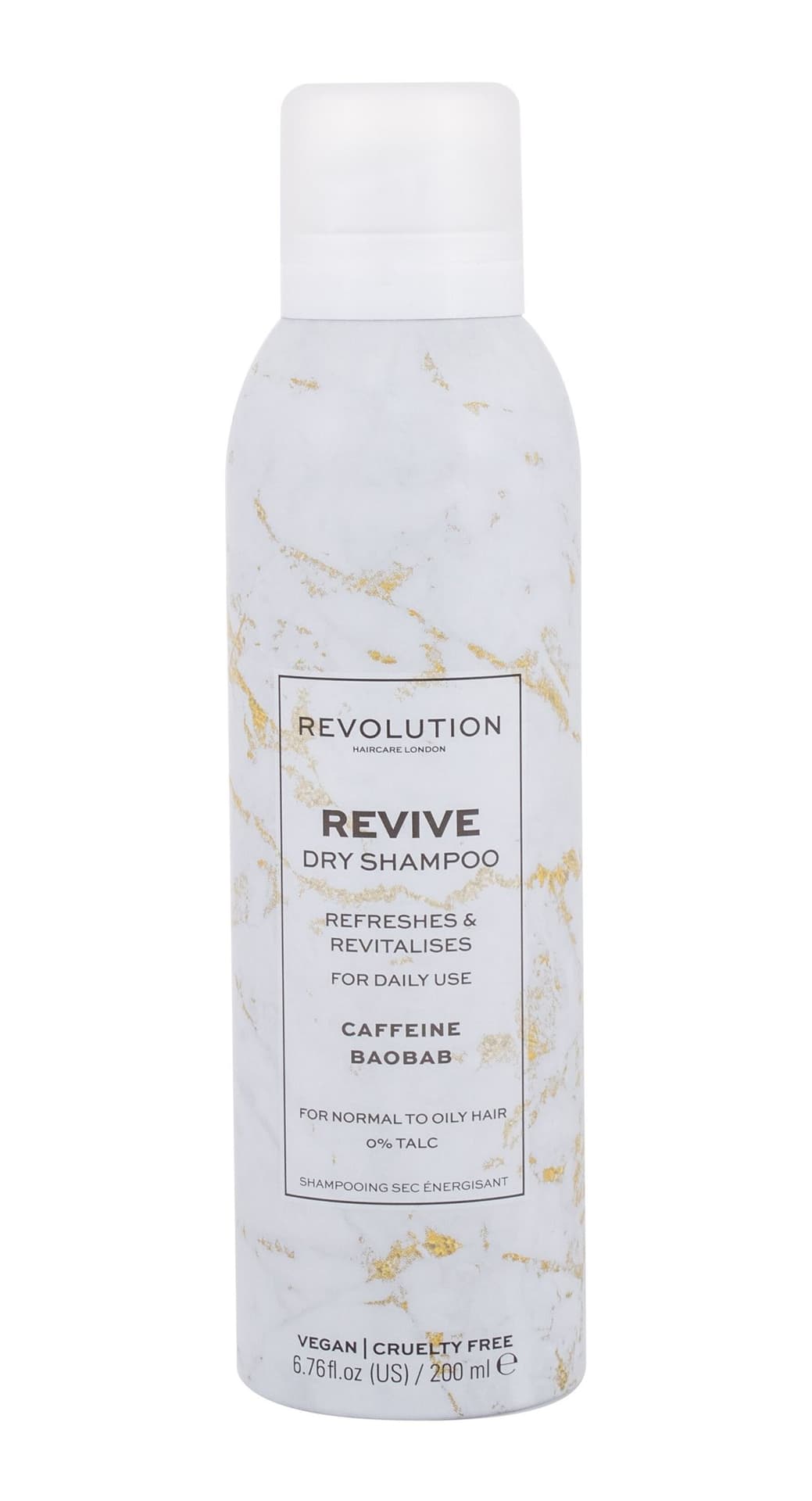 

Revolution Haircare Revive Dry Shampoo Suchy Szampon do włosów normalnych i przetłuszczających się 200ml