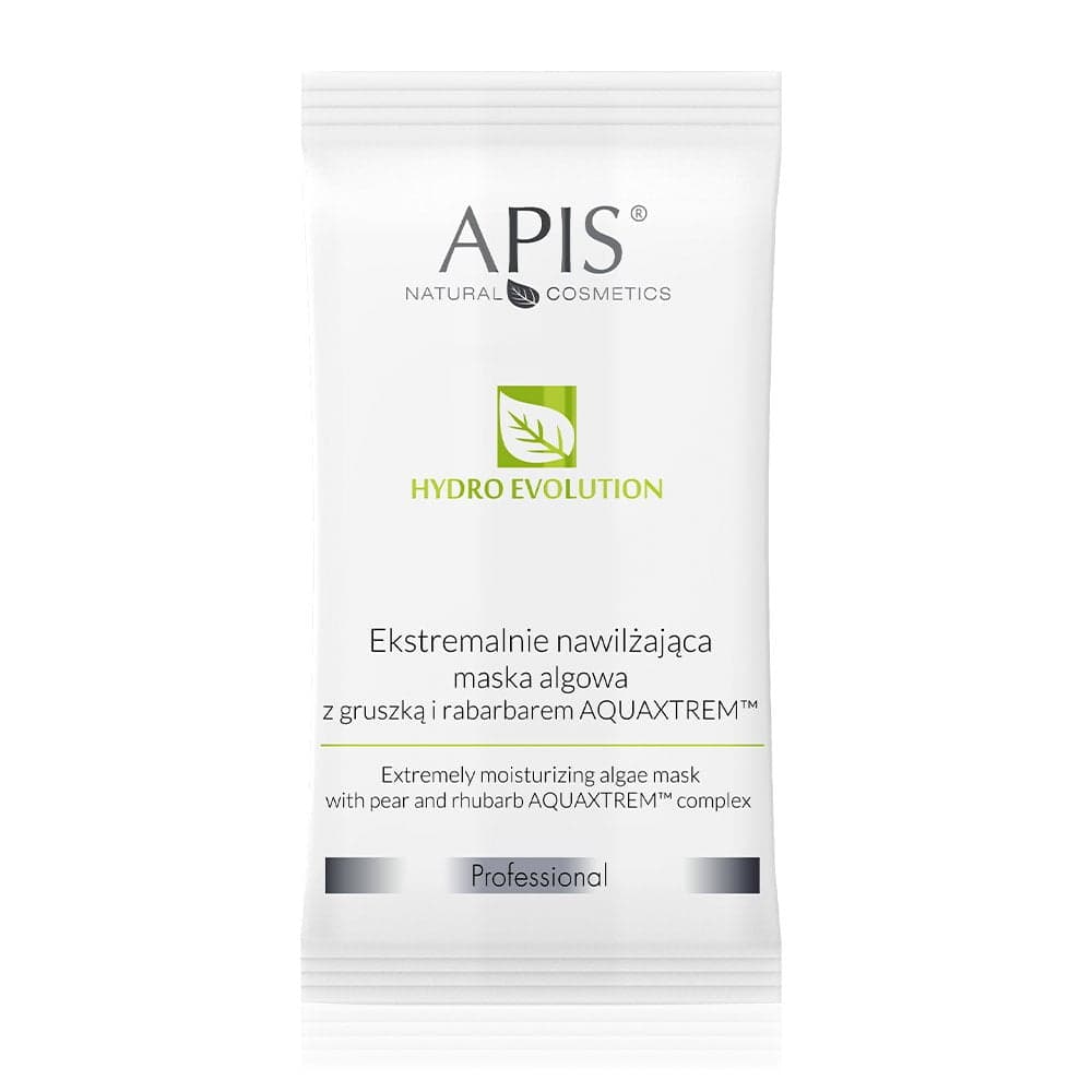 

Apis Hydro Evolution ekstremalnie nawilżająca maska algowa z gruszką i rabarbarem 20g