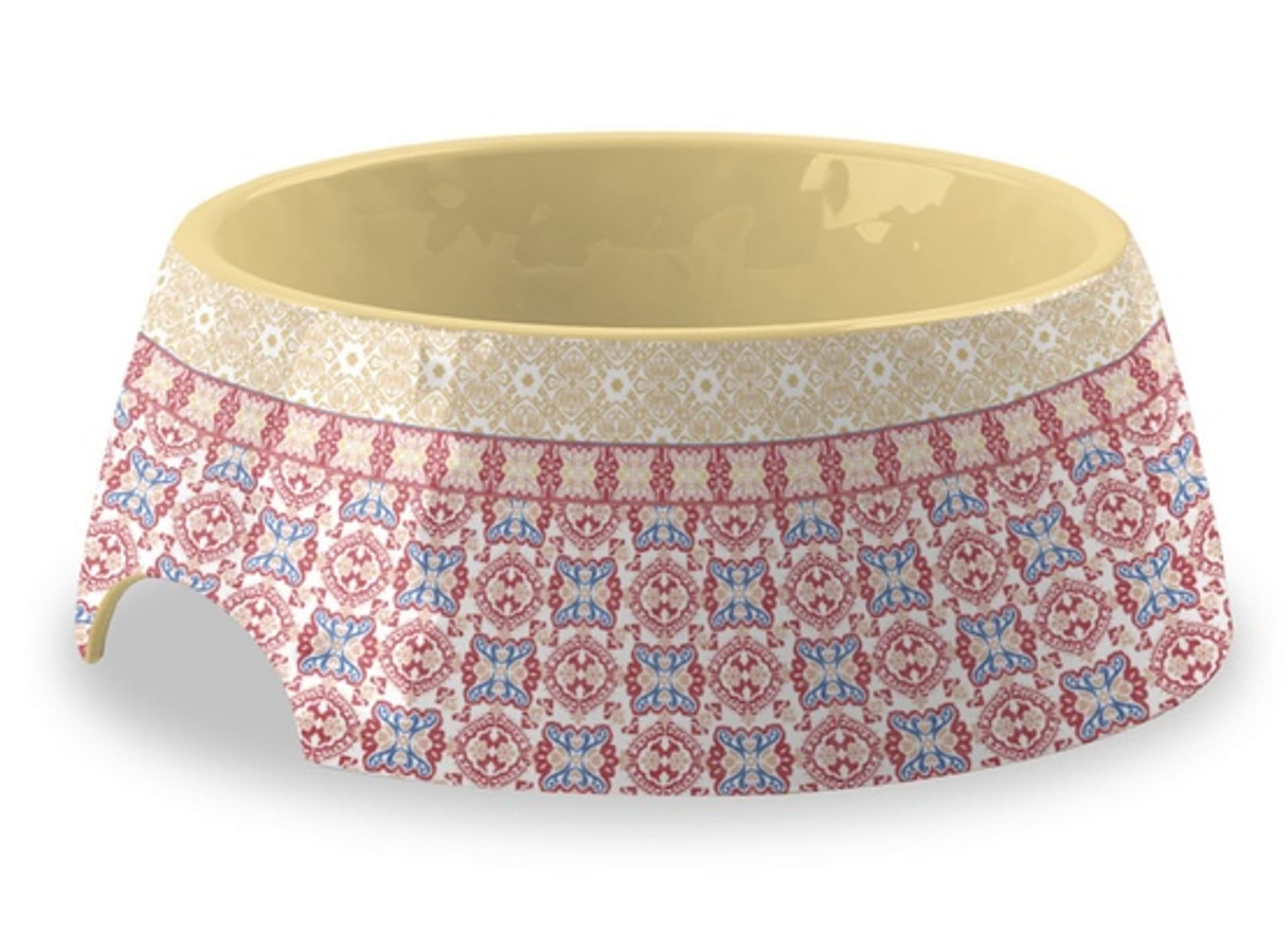 

TarHong Flower Fields Pet Bowl miska średnia yellow 18cm/0,625L