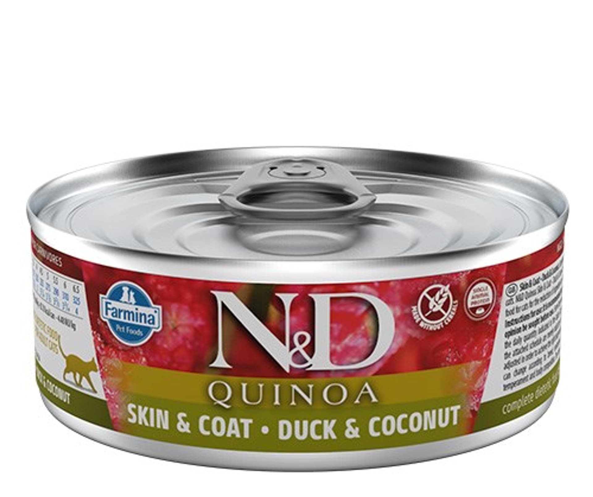 

FARMINA N&D CAT QUINOA DUCK&COCONUT ADULT 80g