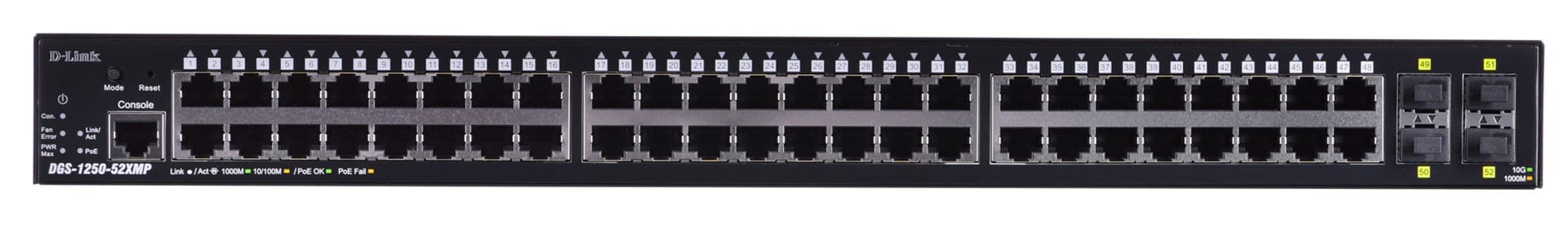 

D-link-DGS-1250-52XMP/E 48-portSmart switch