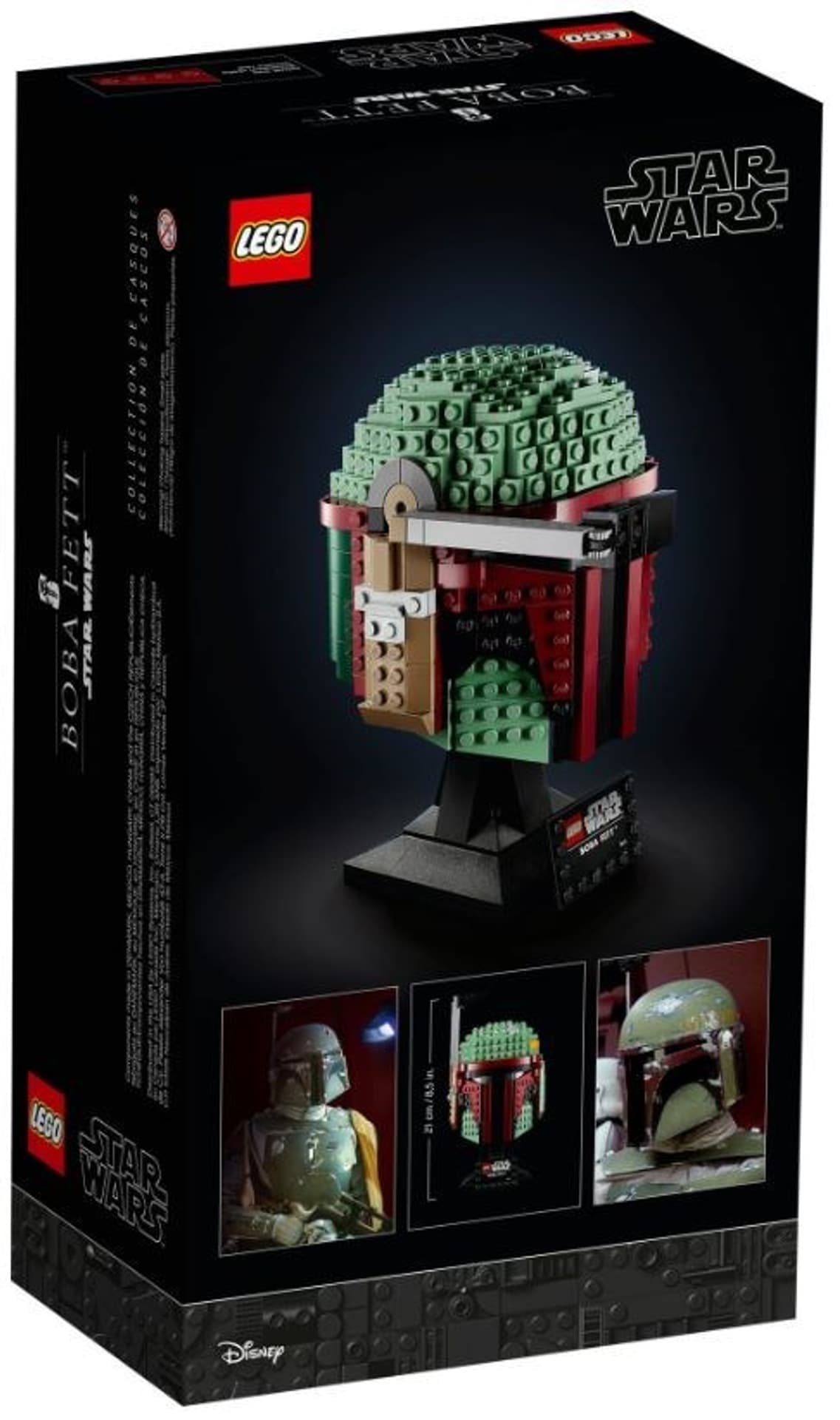 

LEGO Star Wars TM 75277 Hełm Boby Fetta