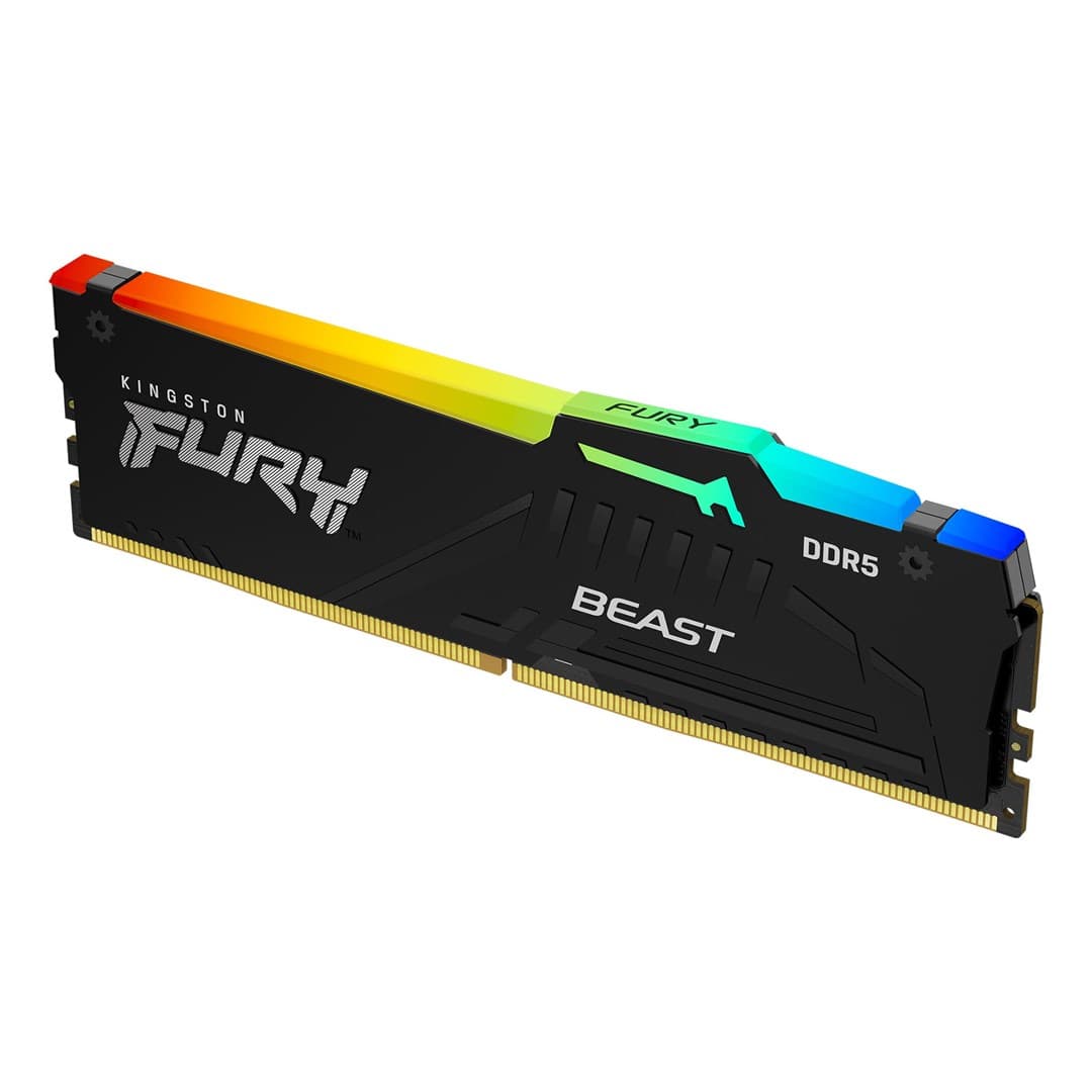 

KINGSTON DDR5 32GB 5600MHz CL40 FURY Beast RGB